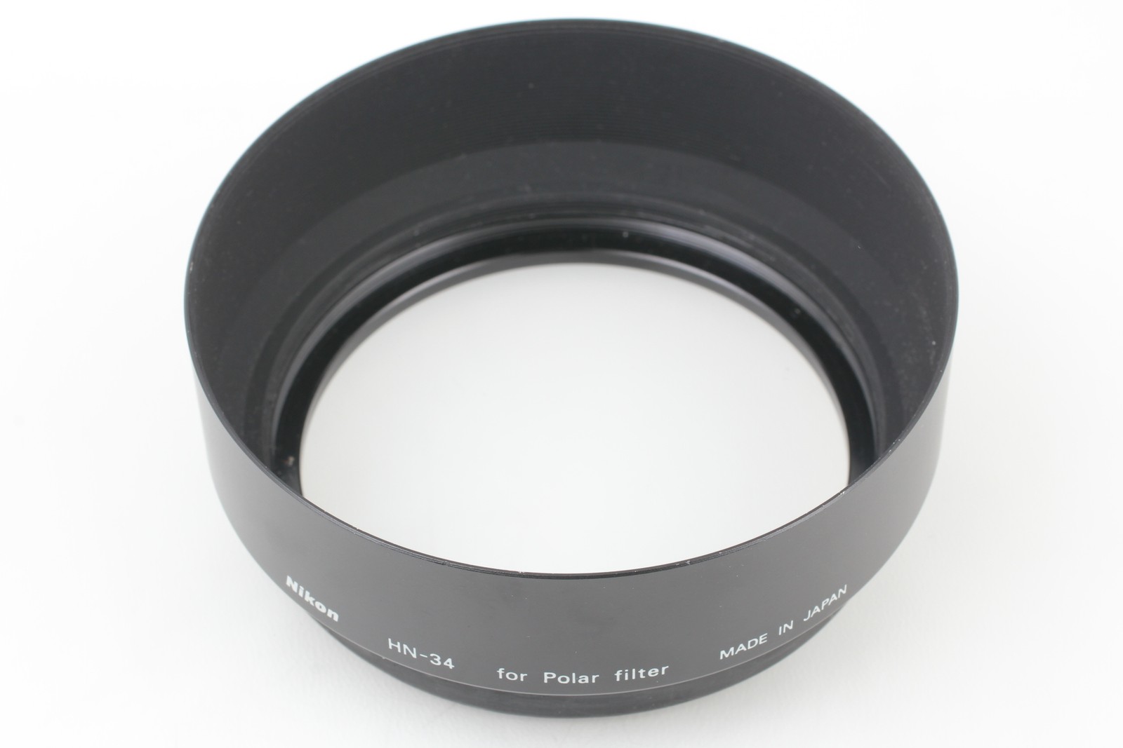 [Exc+5] Nikon HN-34 Lens Hood for 77mm circular polarizing filter From JAPAN