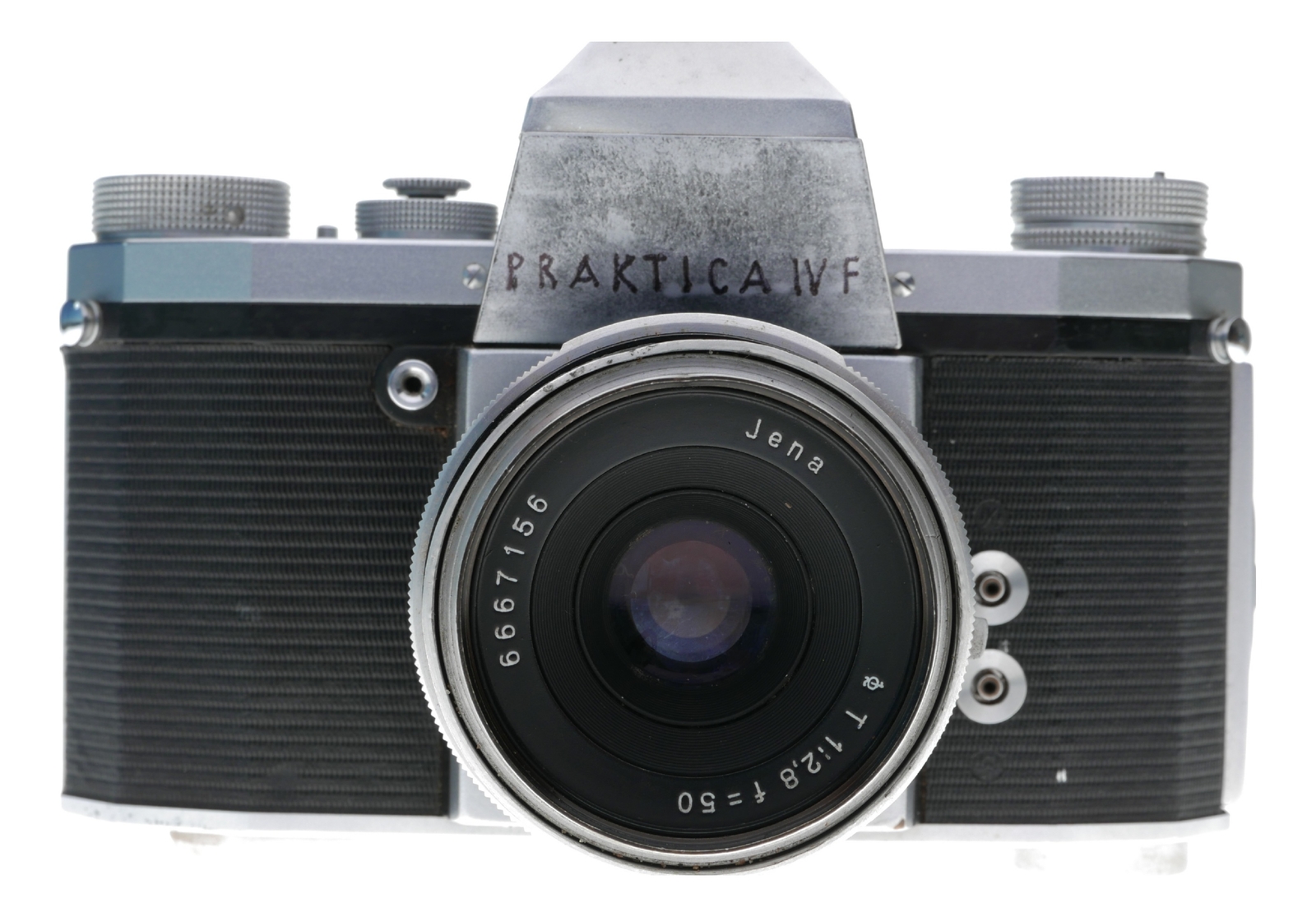 Pentacon Praktica IV F 35mm Film SLR Camera Jena T 2.8/50