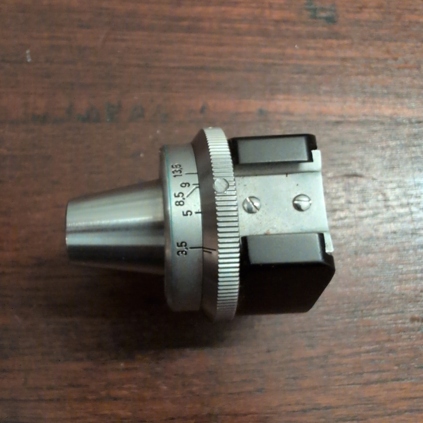 E.LEITZ WETZLAR BLACK UNIVERSAL VIEW FINDER FIT LEICA RANGEFINDER Vtg 40602