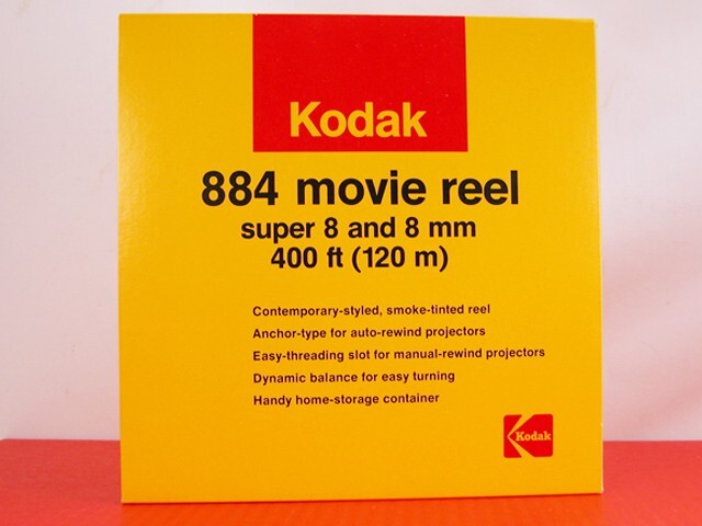 New KODAK 400 Foot DUAL 8MM FILM REEL For Super 8 AND Regular 8mm Movie Film