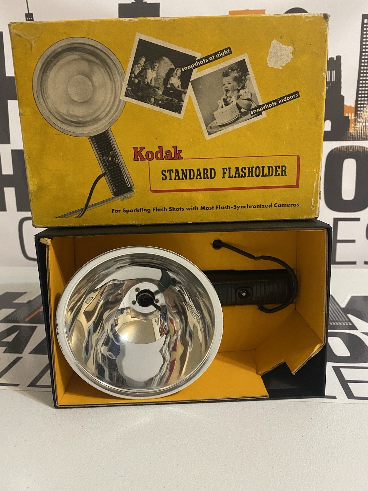 📸Kodak Standard Flashholder with Bracket / Comes in Original Box📸