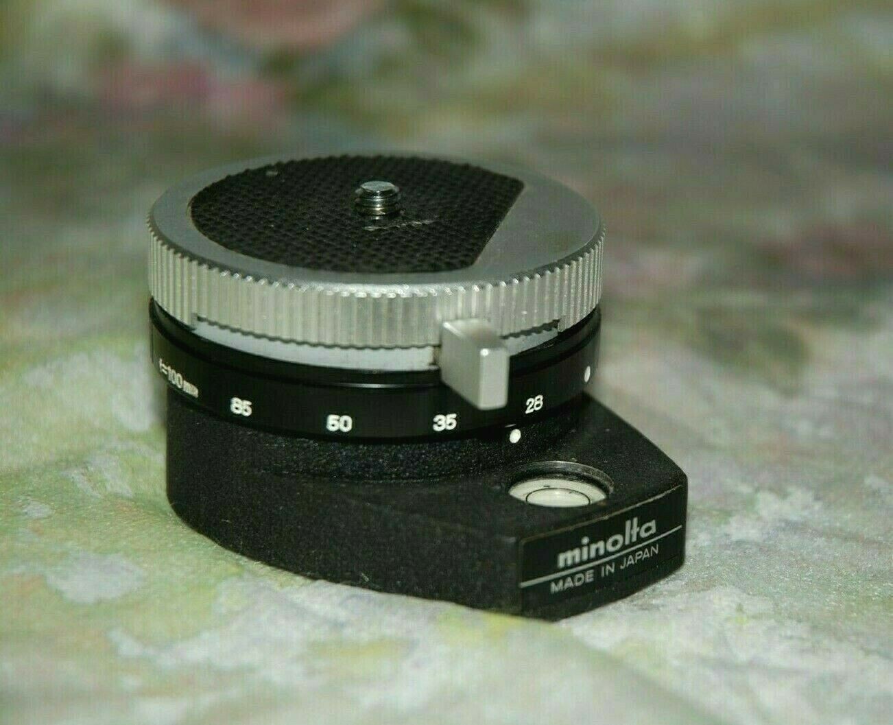 MINOLTA PANORAMA TRIPOD CAMERA HEAD II Very Nice Condition!