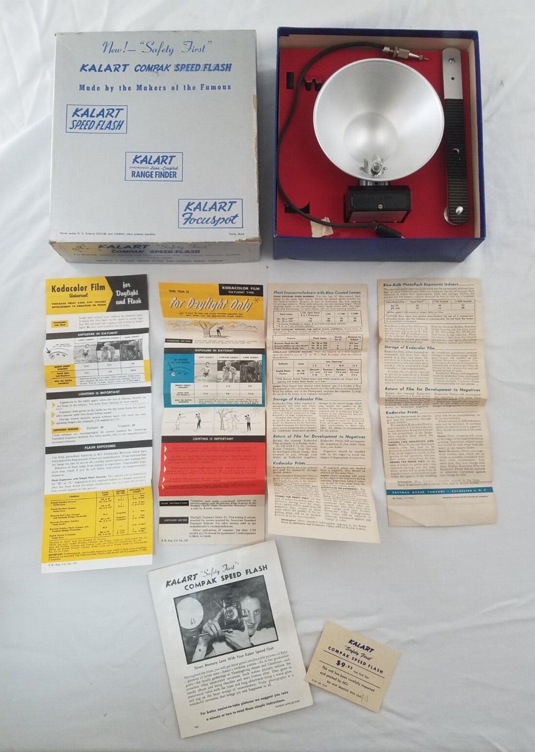 Kalart Compak Speed Flash Makers of the Famous Safety First