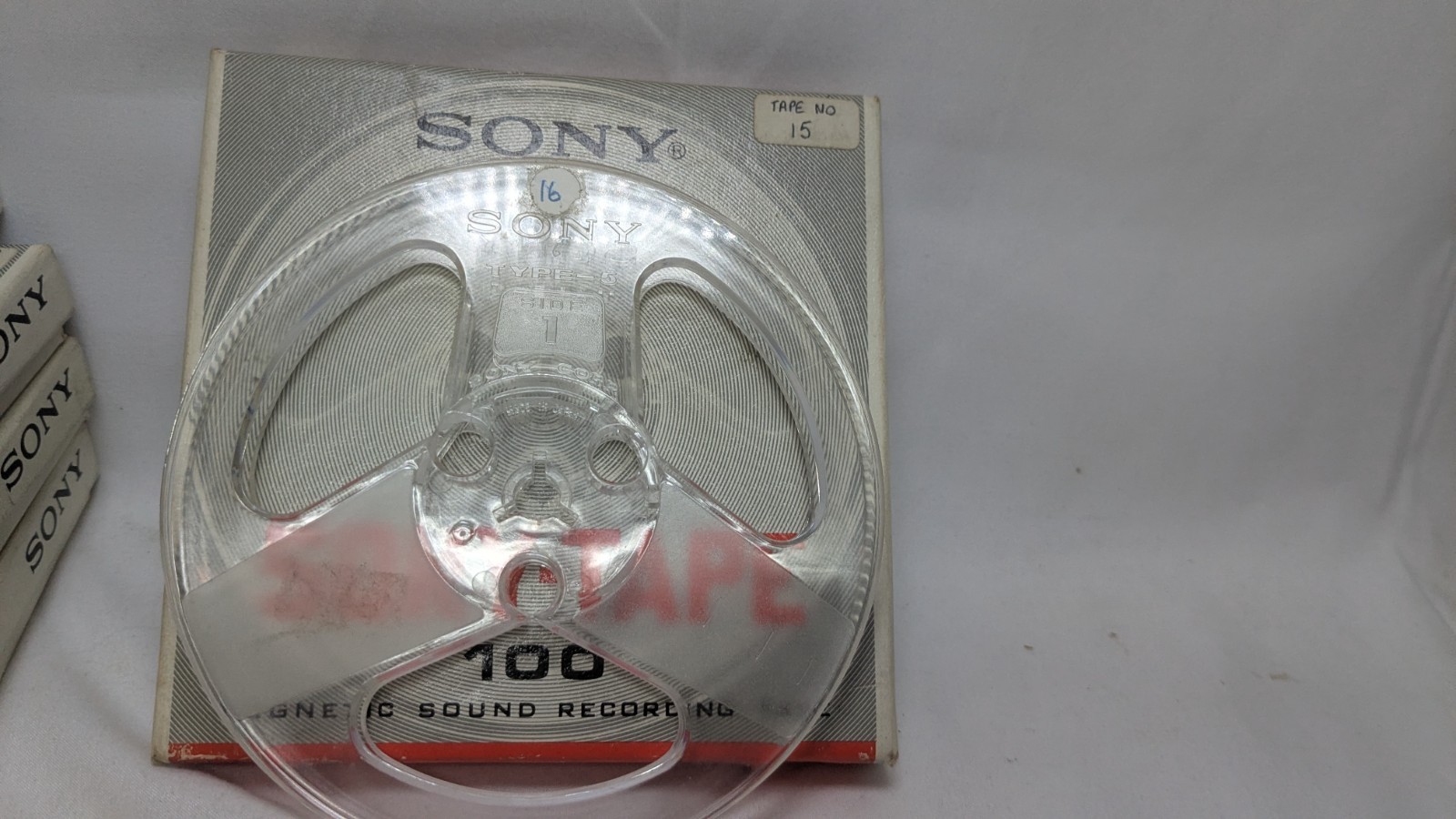 1x SONY BOXED 5″ / 200FT 8mm Cine Film Reel to Reel Empty Take Up Spool