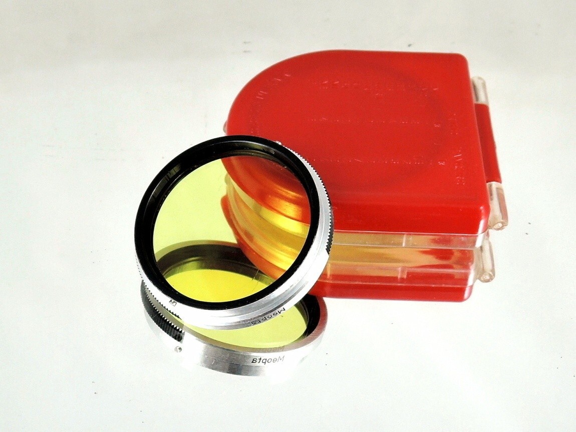 Flexaret G1 B36 Color Filter MEOPTA Genuine Accessories Rare+ The oldest version