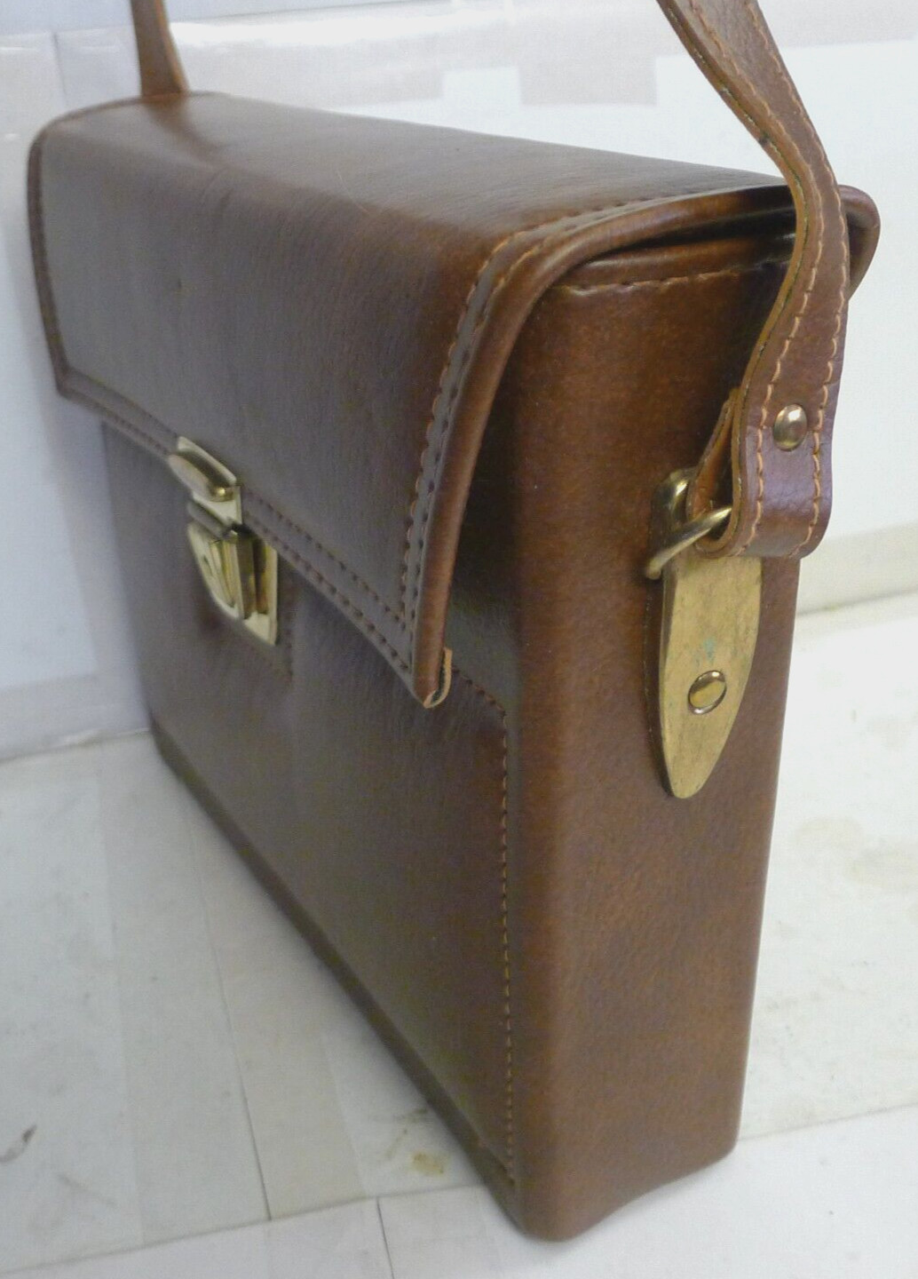 Camera Compartment Case for Polaroid Folding SX-70 Tan Camera & Accessories P72