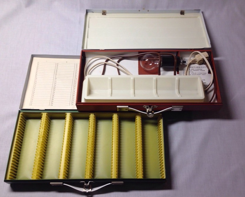 Smith Victor Slide Case And Portable Slide Viewer