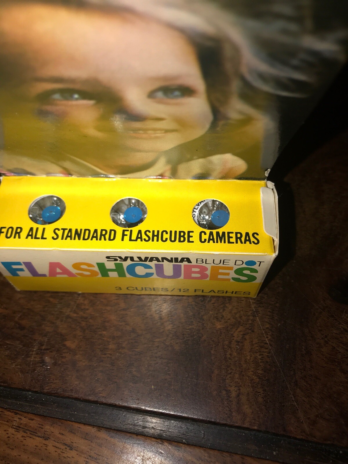 Vintage Sylvania Blue Dot Flashcubes Cubes Flashes New Old Stock