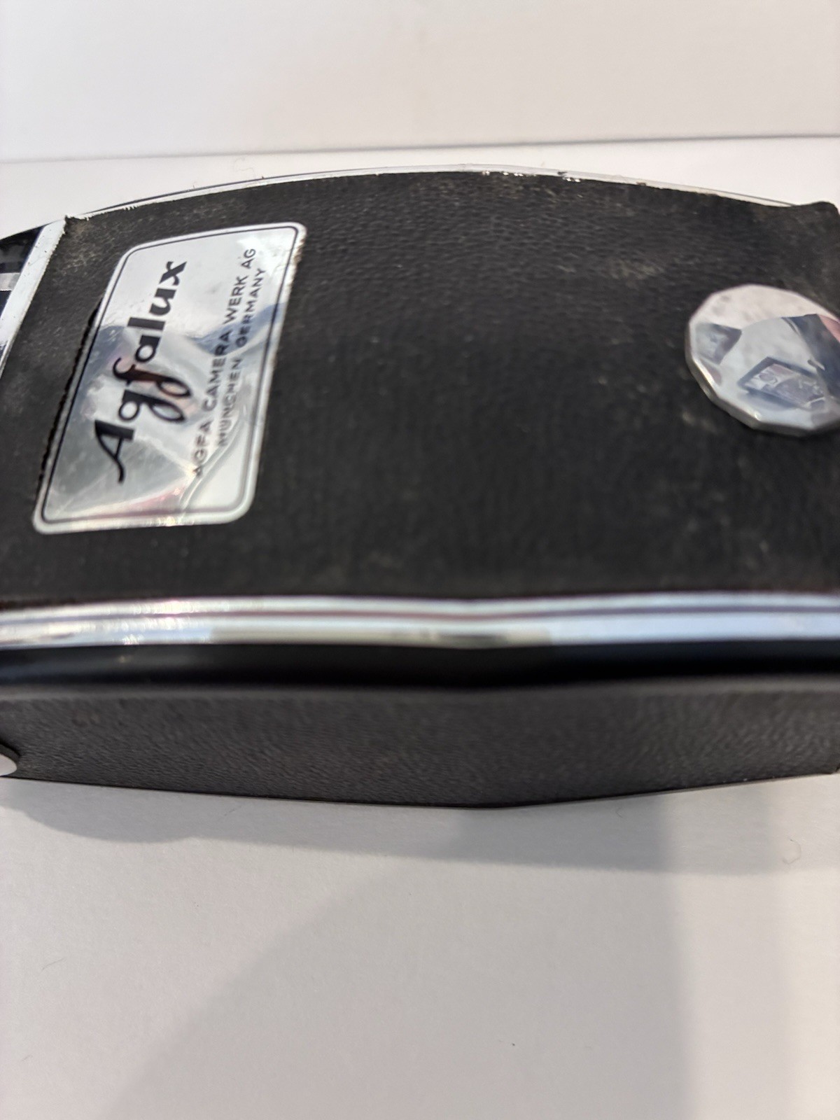Vintage AgFa Agfalux Camera Werk AG Pocket Flash Unit w/ Case…UNTESTED