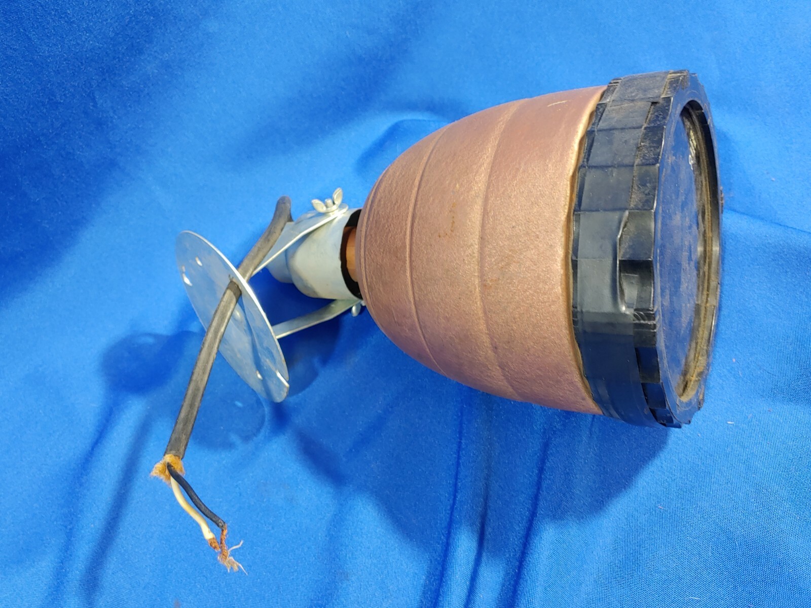 Steber Mid Century Modern Bullet Light Fixture Photo Lamp Kodak Filter VTG
