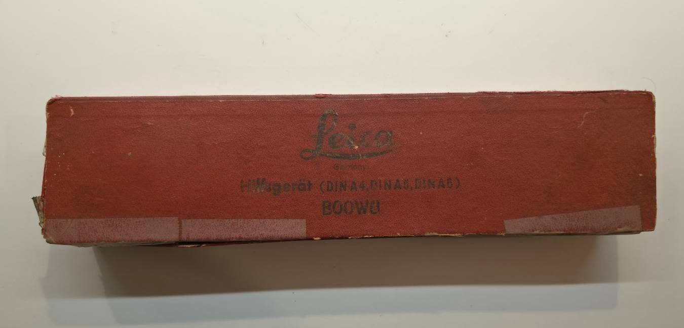 VINTAGE LEITZ AUXILIARY REPRODUCTION DEVICE BOOWU COPY STAND