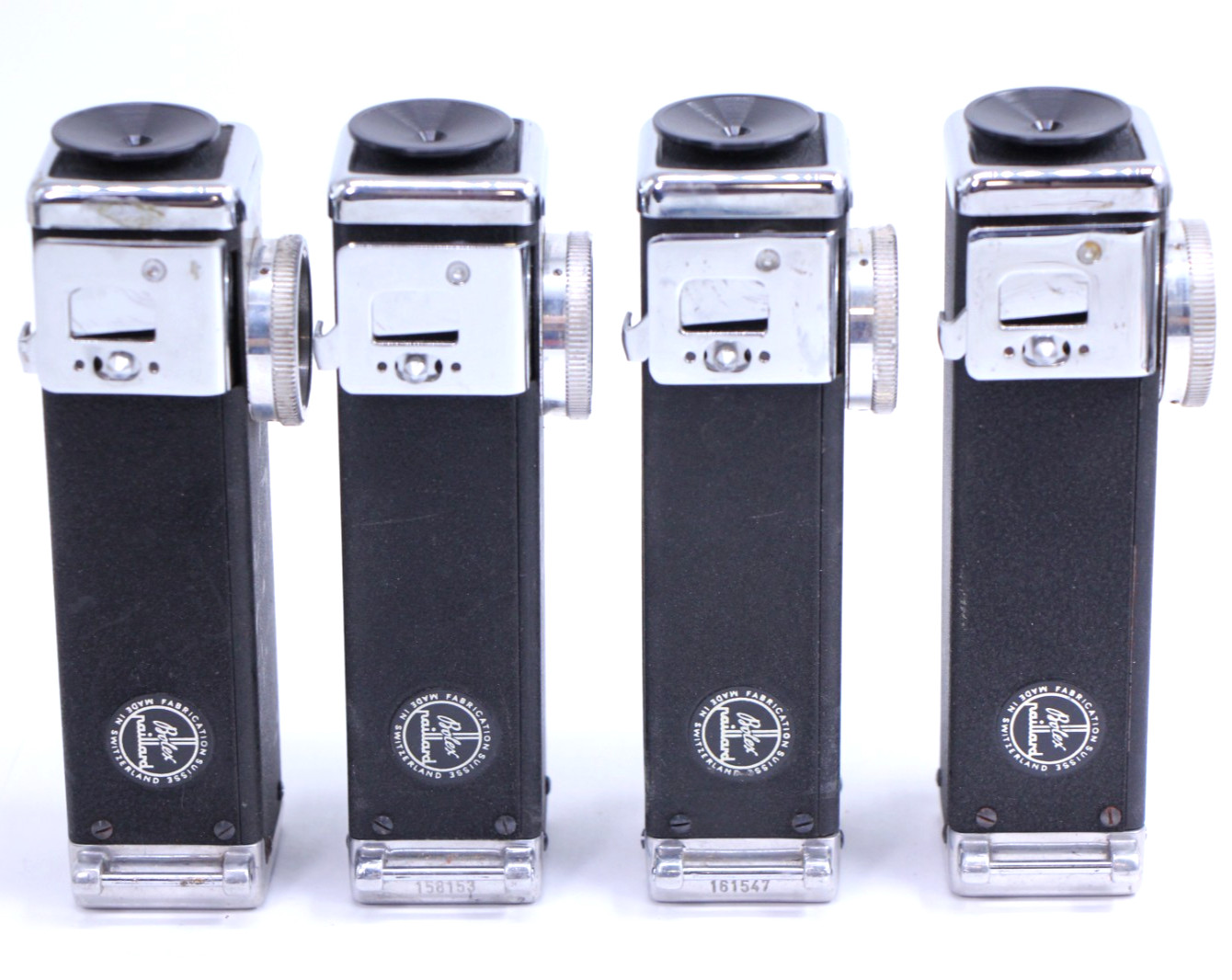 Lot 4x Bolex PC-12 H16 Parallax Correcting Preview Finder for 16mm Movie Cameras