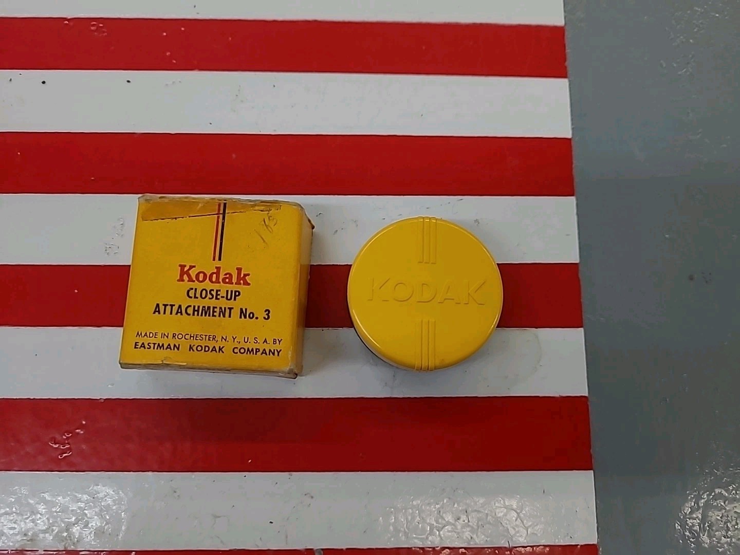 Vintage Kodak Close Up Attachment No. 3 Original Box