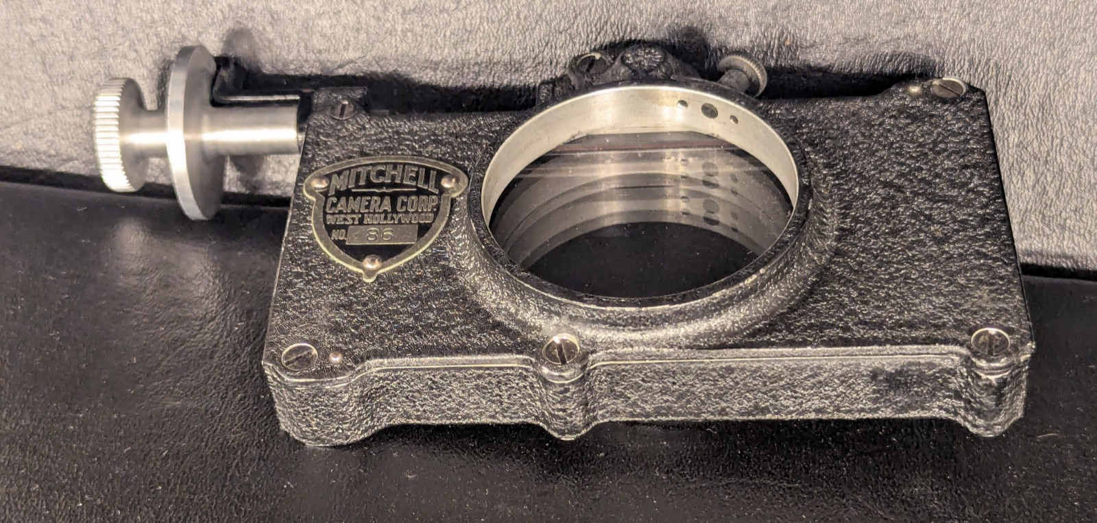 Mitchell Camera Corp., West Hollywood, CA. Image Diffuser Accessory c. 1930-40s