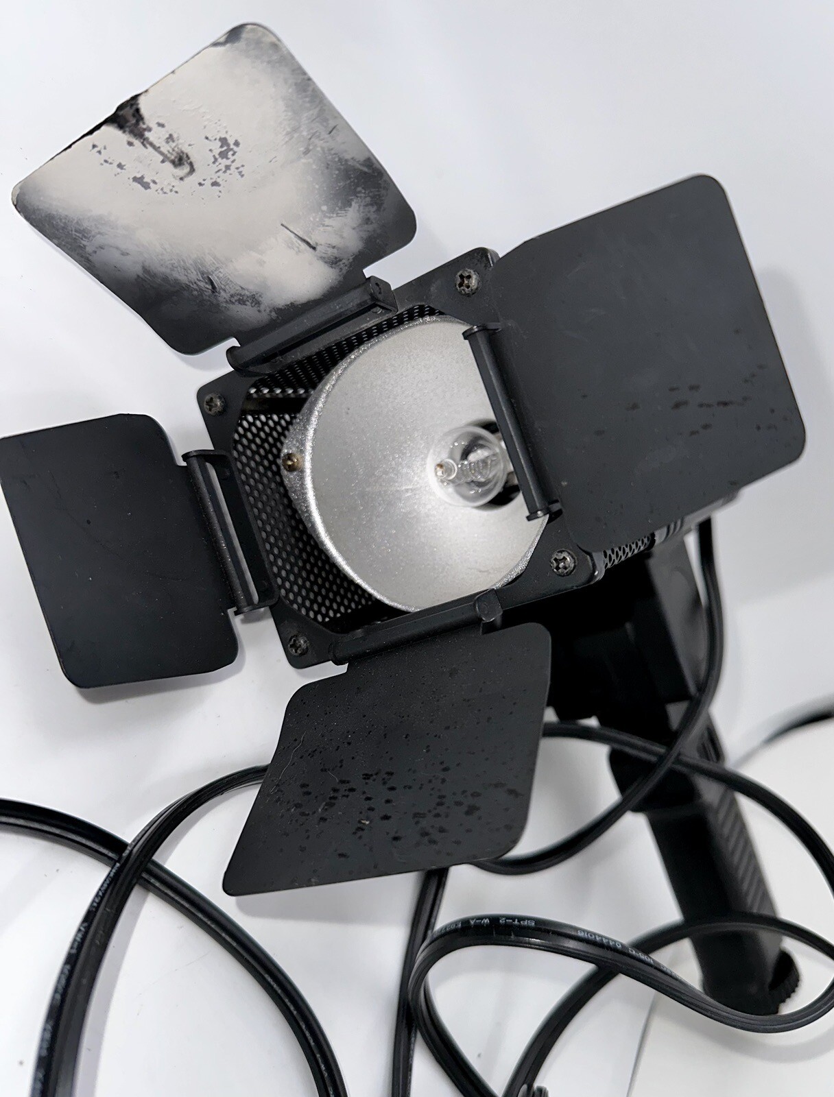 Vintage SAFARI VS-650 Focusing Video Light Dual Control with Fan