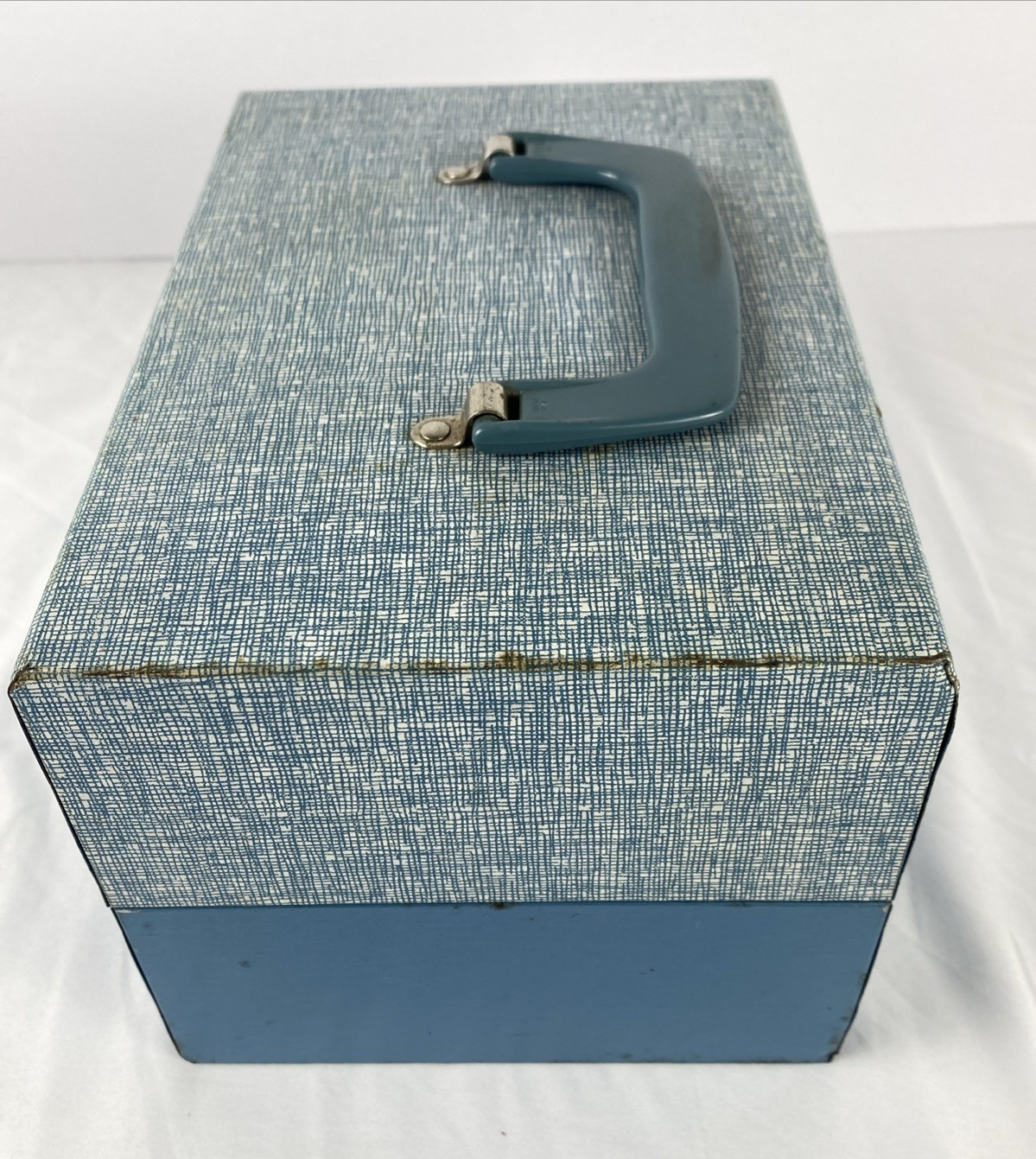 Bruce 5″ Reel 8mm Film Storage Case 12 Slot + 8 Full Reels w/Canisters Harwood