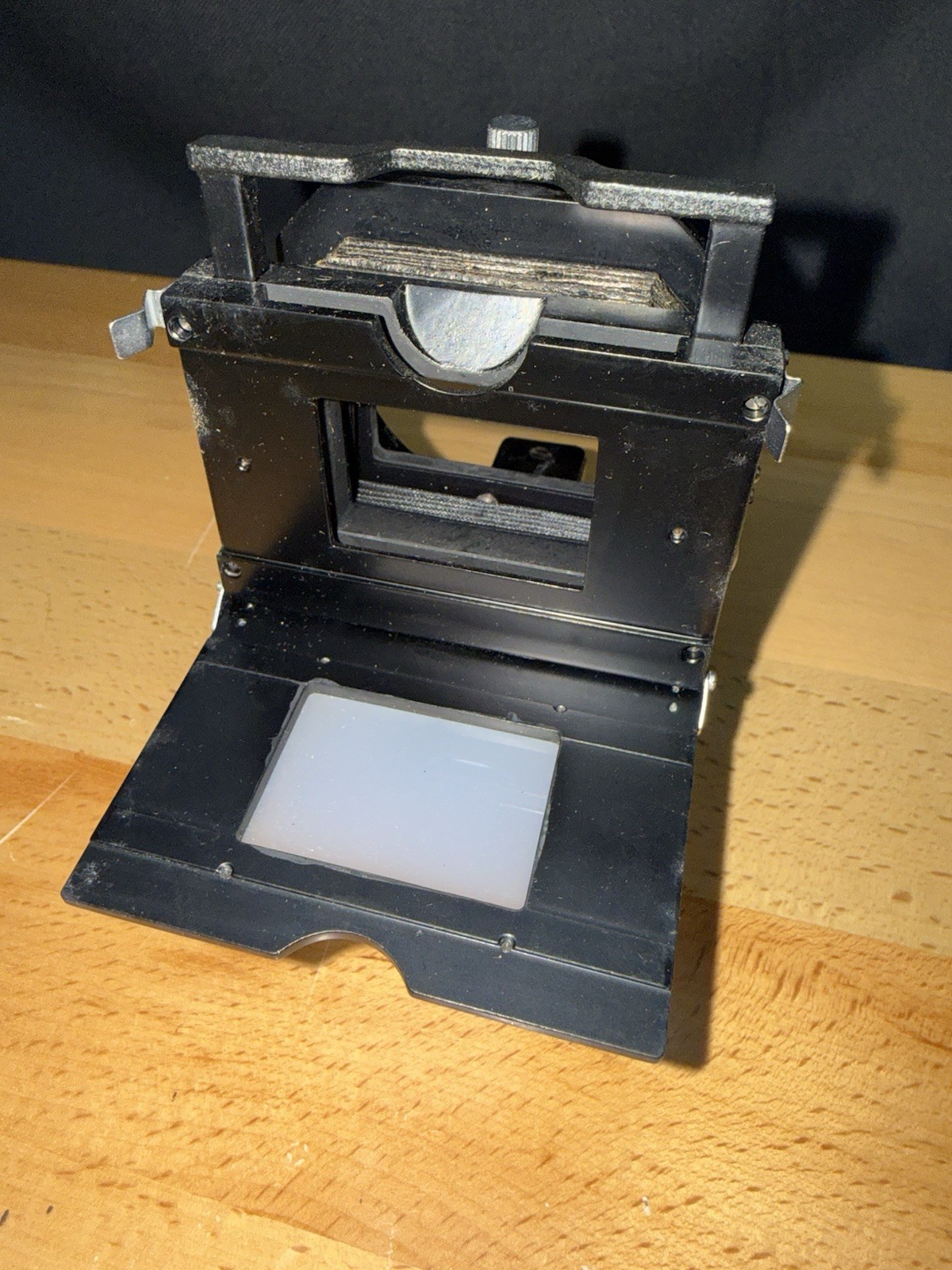 Honeywell Pentax Slide Copier Auto Bellows Attachment w/ Box Japan 7090