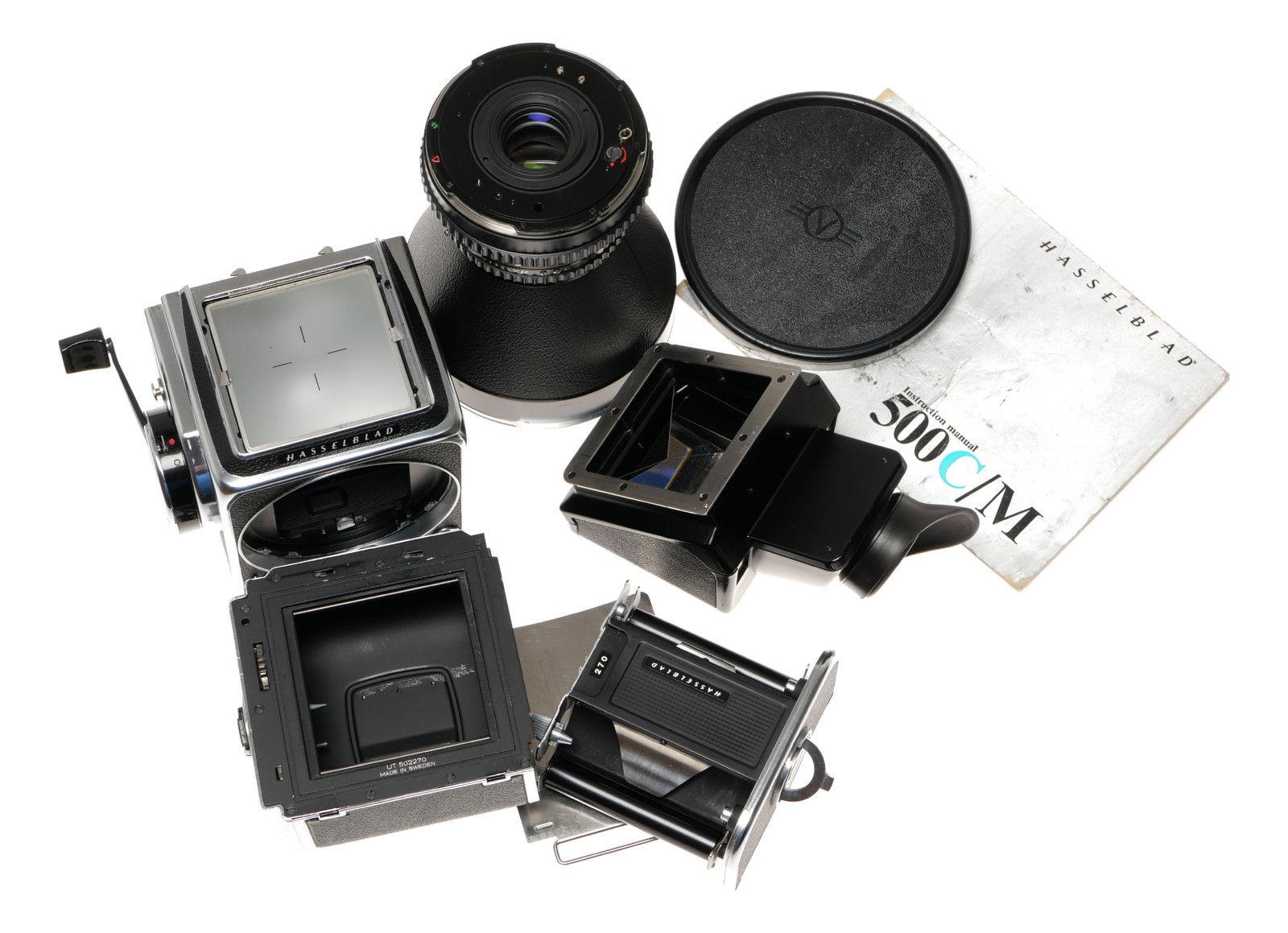 Hasselblad 500C/M camera 6×6 Zeiss Distagon 40mm Lens