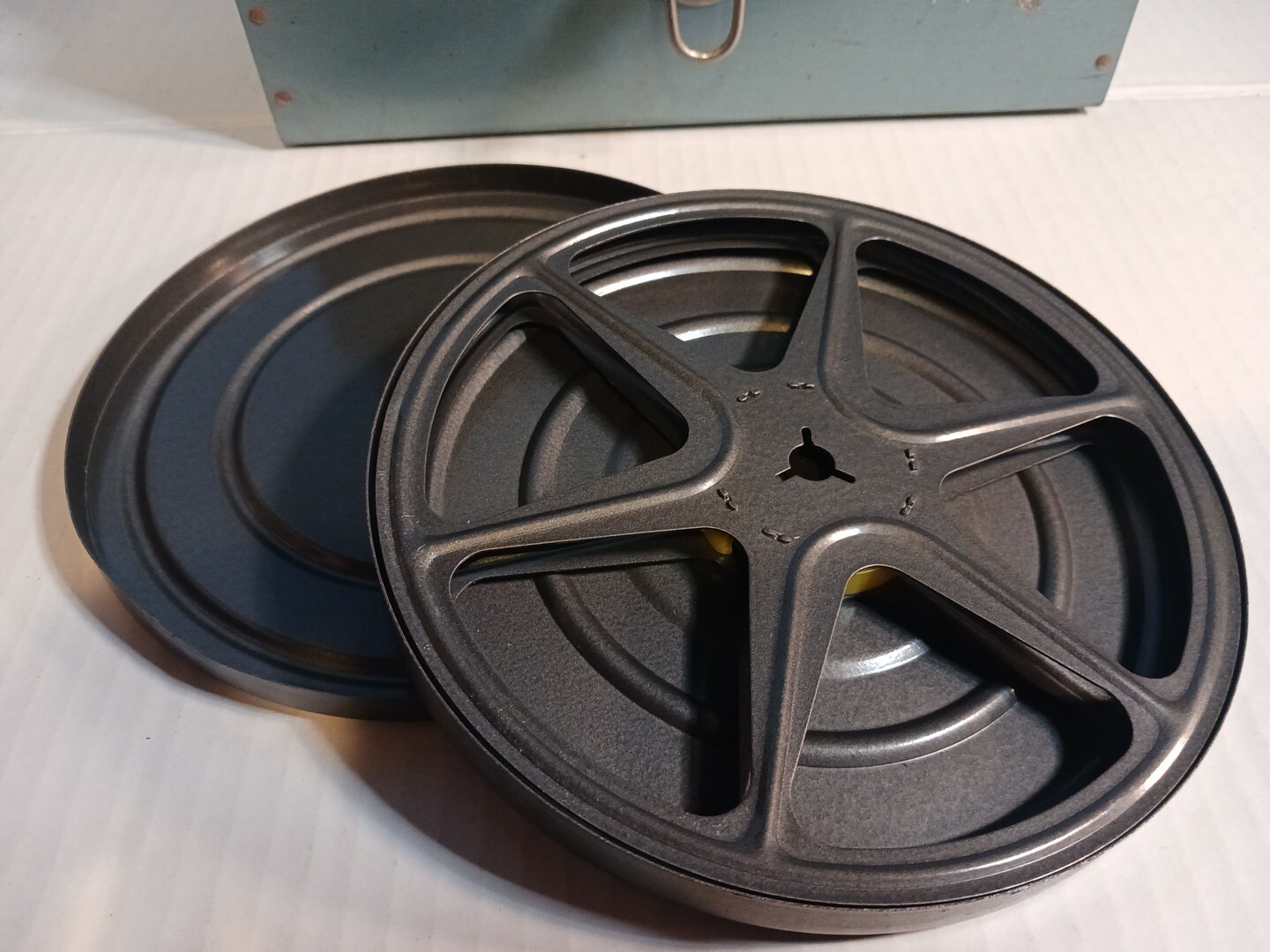 Vintage SCHERER/apex 11 Reel Storage Case 7″ Movie Reels