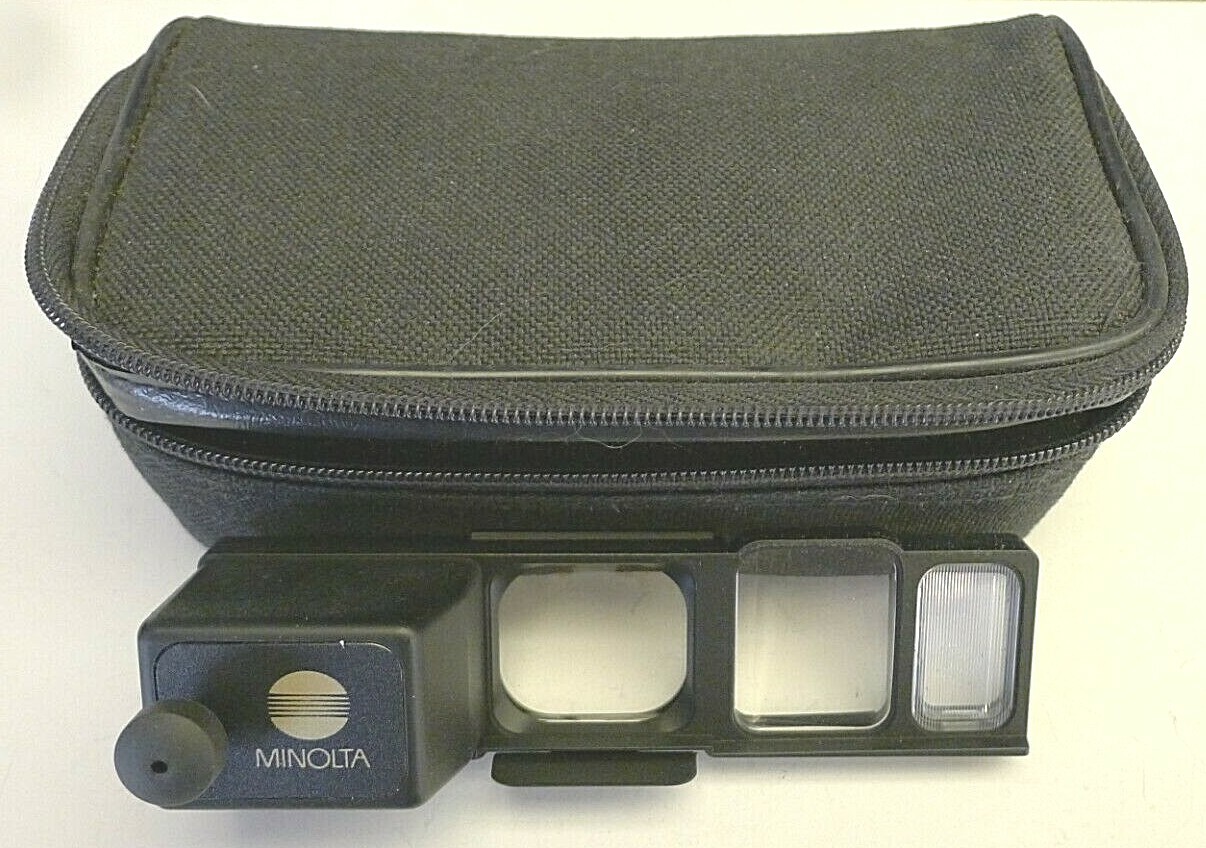Polaroid Minolta Spectra F112 Close-up Lens with Padded Zipper Case