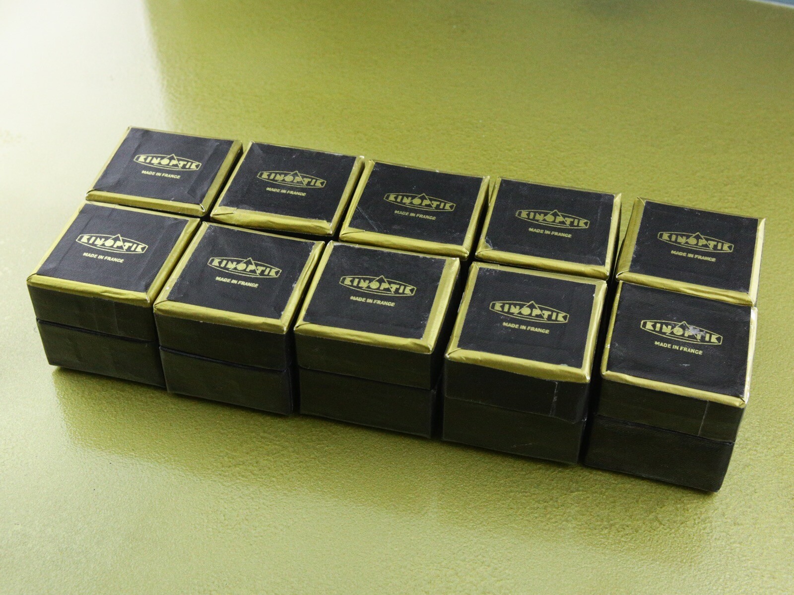 10x empty BOX KINOPTIK 5x5x5 cm / 2x2x2 inch, only BOX packing wrapp 16 mm ☆☆☆☆
