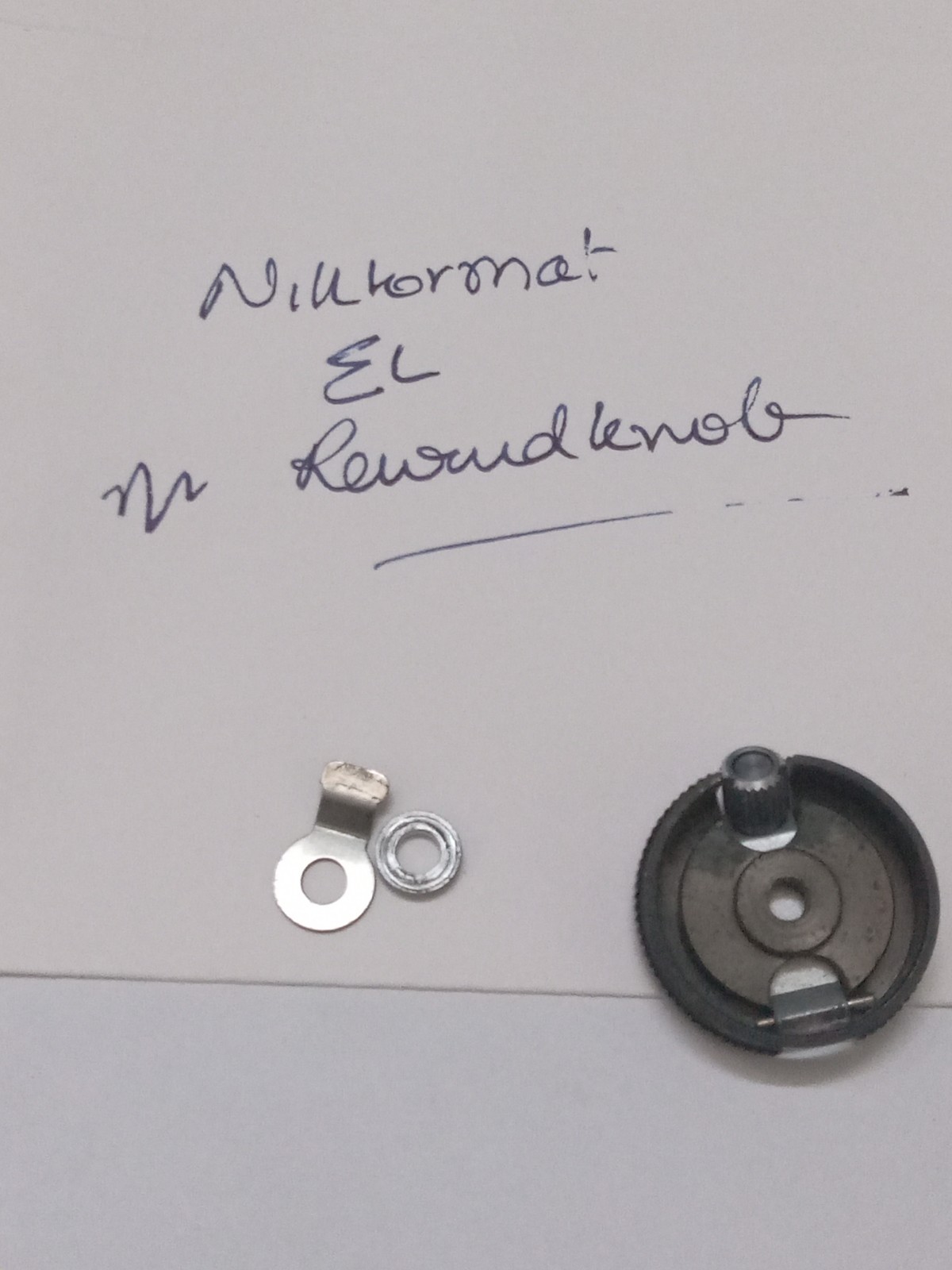 Rewind Knob For Black Nikkormat EL/ Nikomat EL Film SLR Camera Used Spare Part