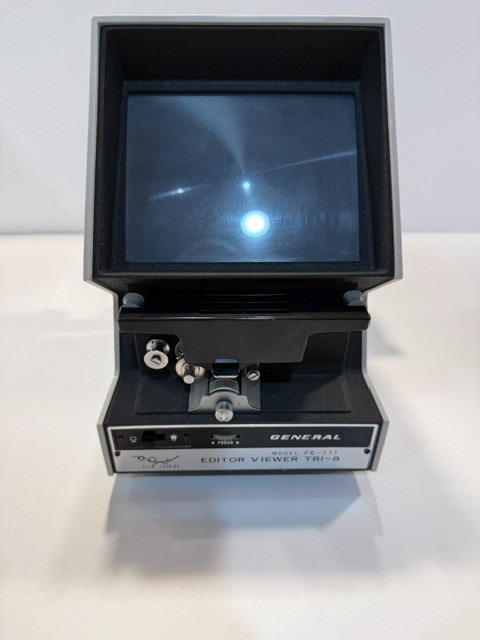 Vintage General PE-777 Editor Viewer Tri-8 Multi 8mm Super 8 Tested Working Clea