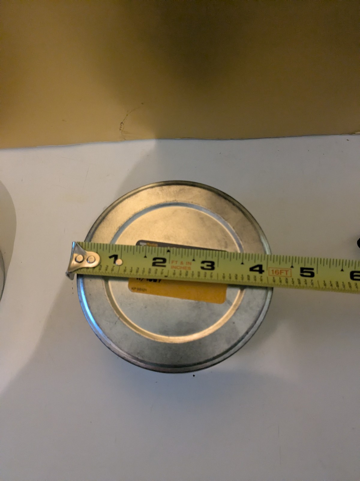 Kodak 4 Inch Tin Bulk Film Cans Vintage. Empty