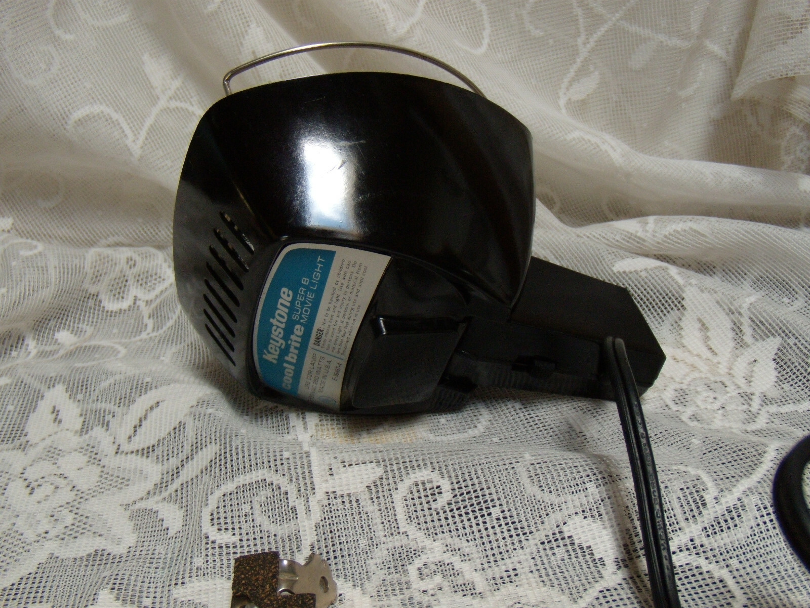 Keystone Cool Brite Movie Light, manuel, part, for Super 8 Movie Camera Tested