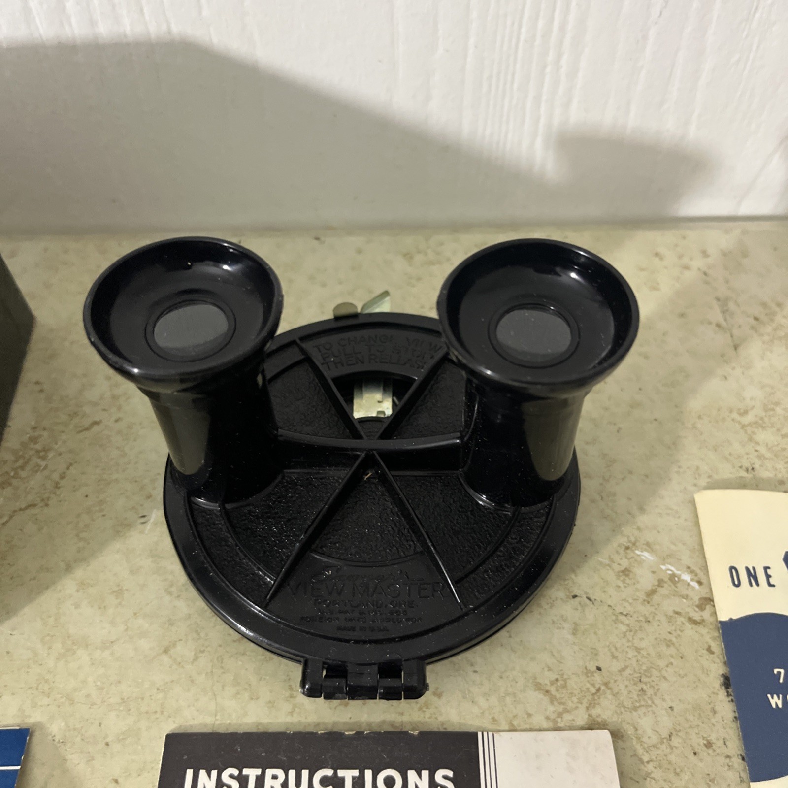 Vtg Sawyer Unique Viewfinder With Box And Instructions