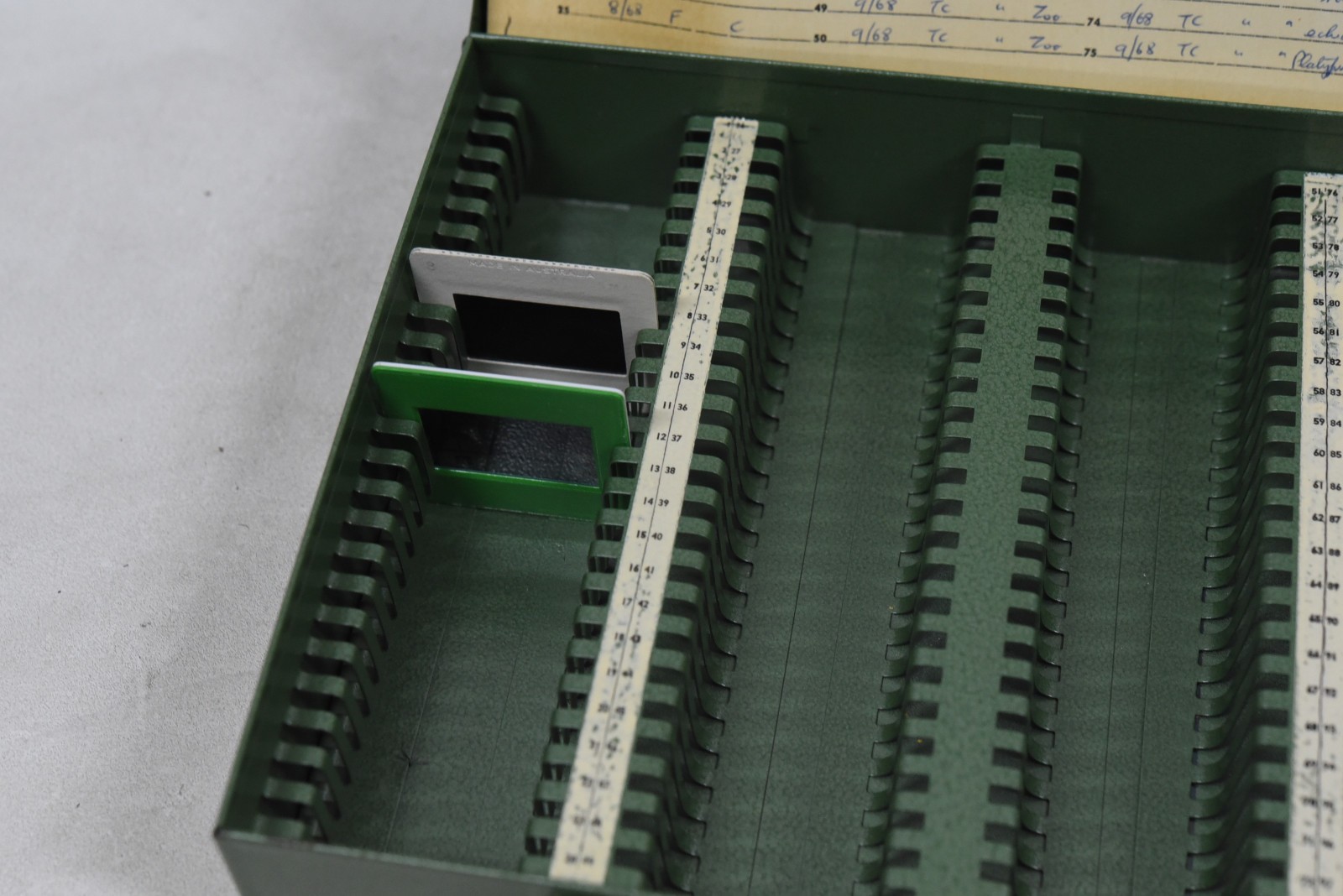 Hanimex Metal Storage Carry Case for 150 35mm Film Slide’s – Vintage Australia