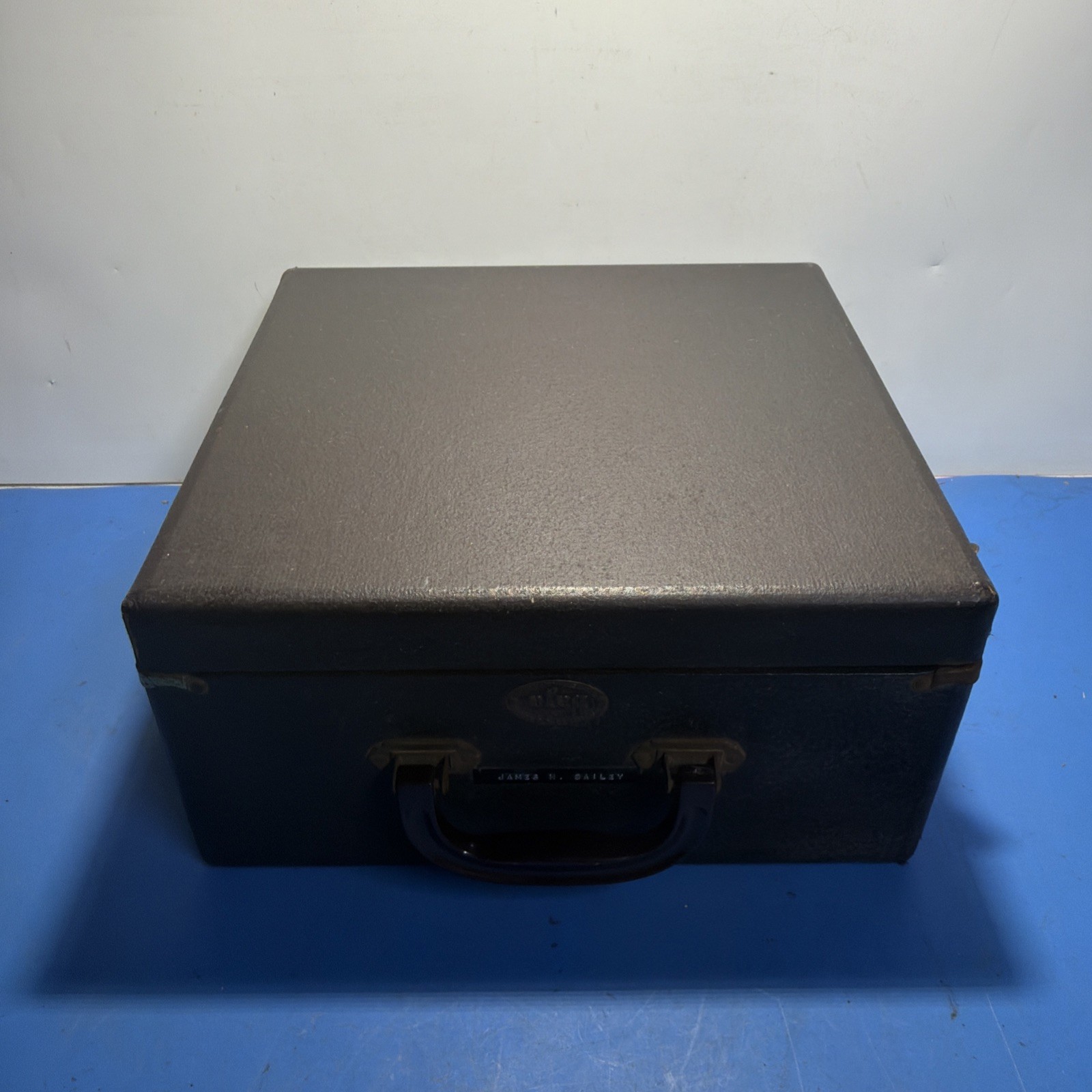 Vintage BAJA Barnett Jaffe Hard Case Tool Box 12x12x6 USA Old