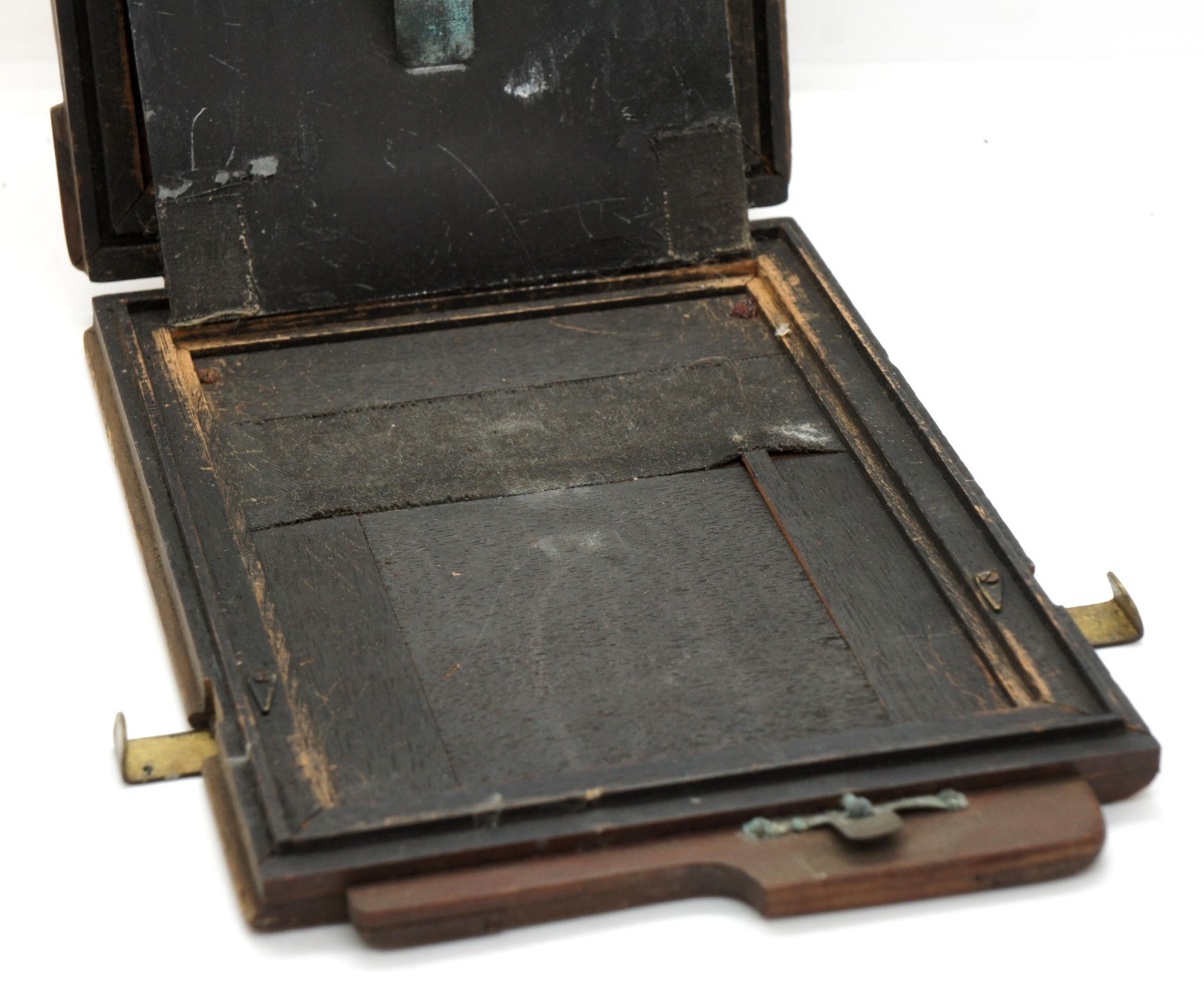 Vintage Wooden Mahogany Film Plate Holder for Large Format 4.5×6.5 ” Cameras