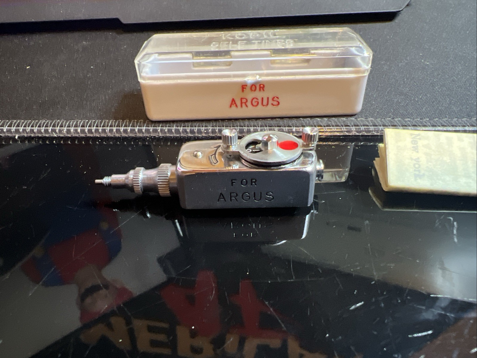 VINTAGE KOPIL JAPAN SELF TIMER MODEL AC ORIGINAL BOX CAMERA PHOTOGRAPHY PHOTOS