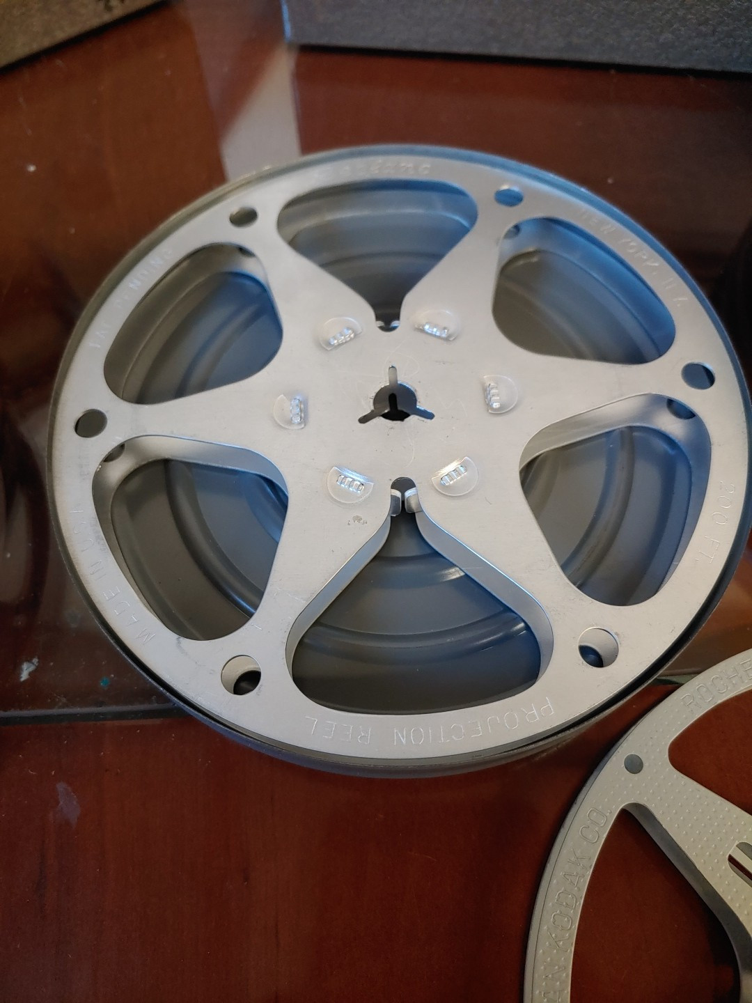 Vintage 8mm Movie Reels 5″ In Two Metal Boxes ~ 19 Total Reels Kodak Reelane