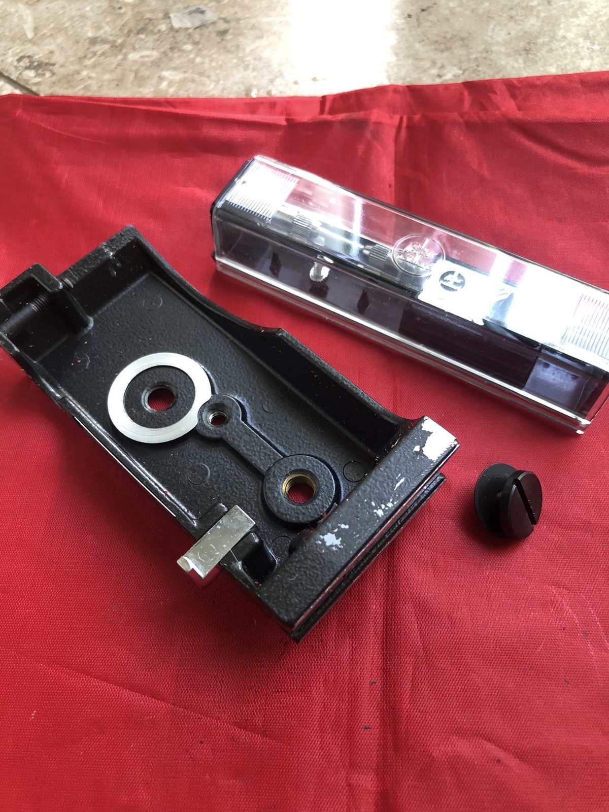 Bolex Base plate And Shutter Release For Bolex H16 Reflex Non Reflex cameras