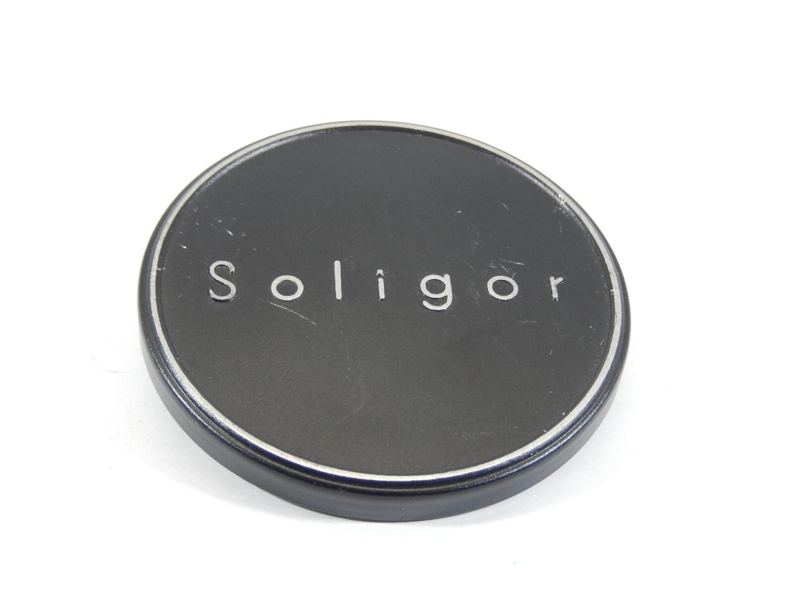 VINTAGE SOLIGOR 70MM METAL PUSH-ON LENS CAP