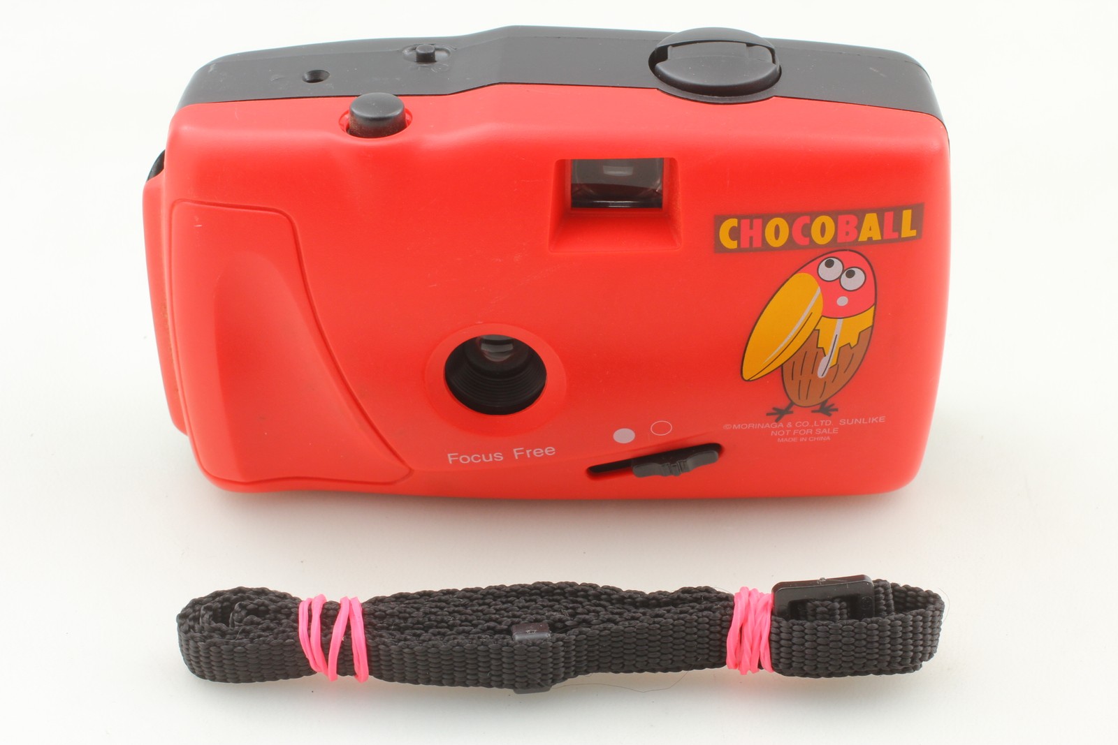 [Exc+5] Japanese Red Chocoball 35mm Film Toy Camera Novelty Gift From JAPAN