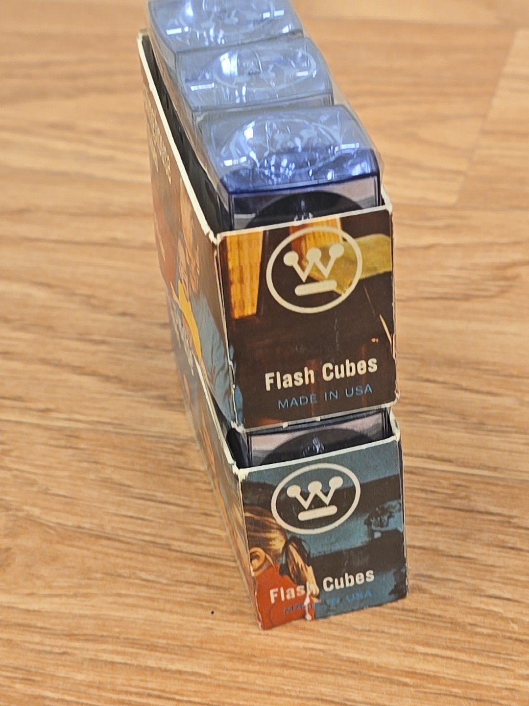 2 – Vintage Westinghouse Flash Cubes 3-Pack 24 Flashes Total New in Package
