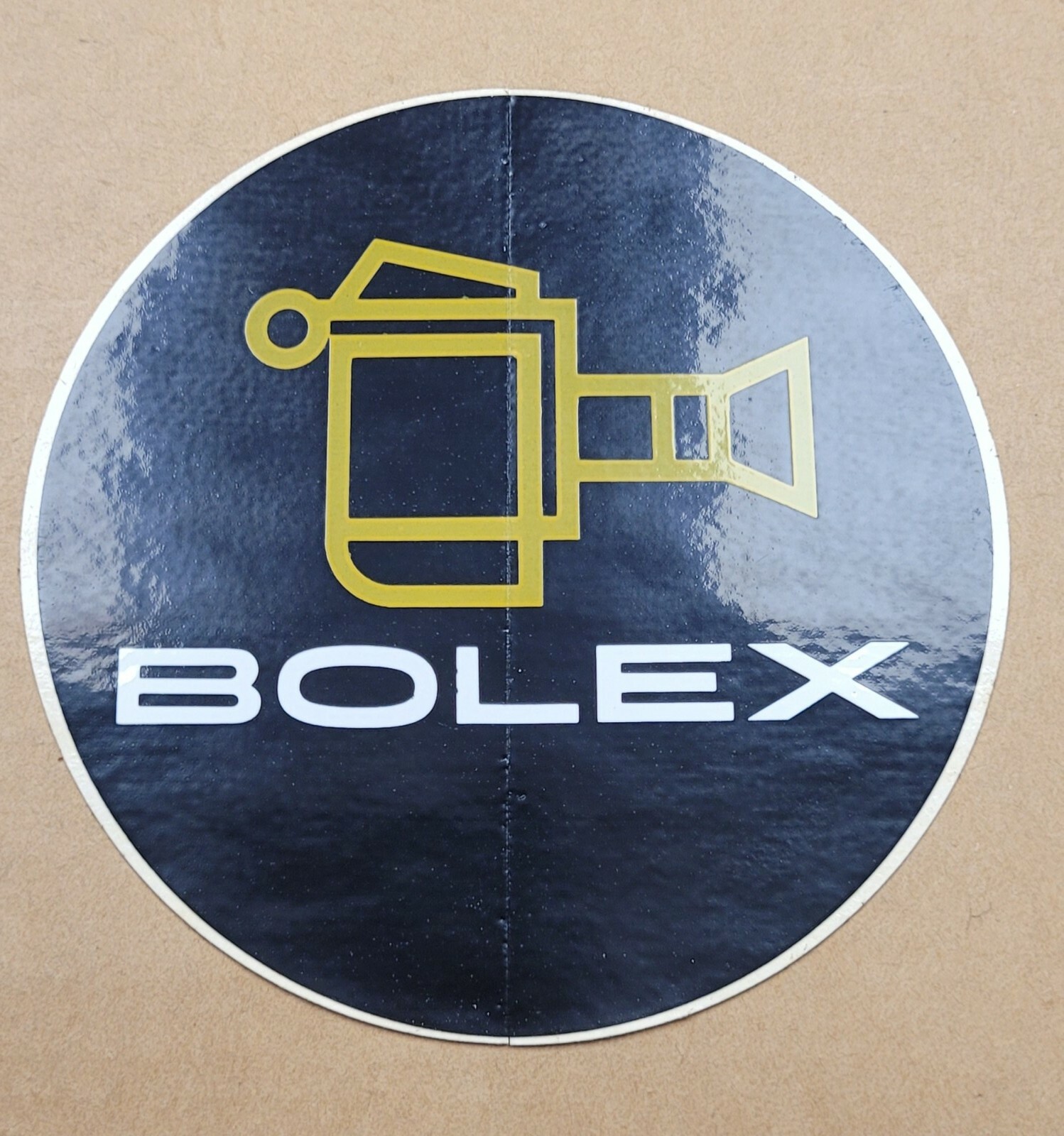 Bolex Paillard OEM Bolex Logo Sticker 3.5″ Diameter