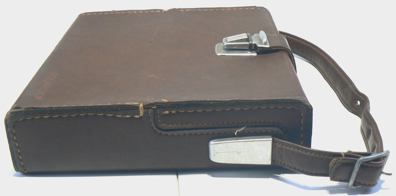 Polaroid Leather Compartment Case for Folding SX-70 Tan Camera & Accessories R