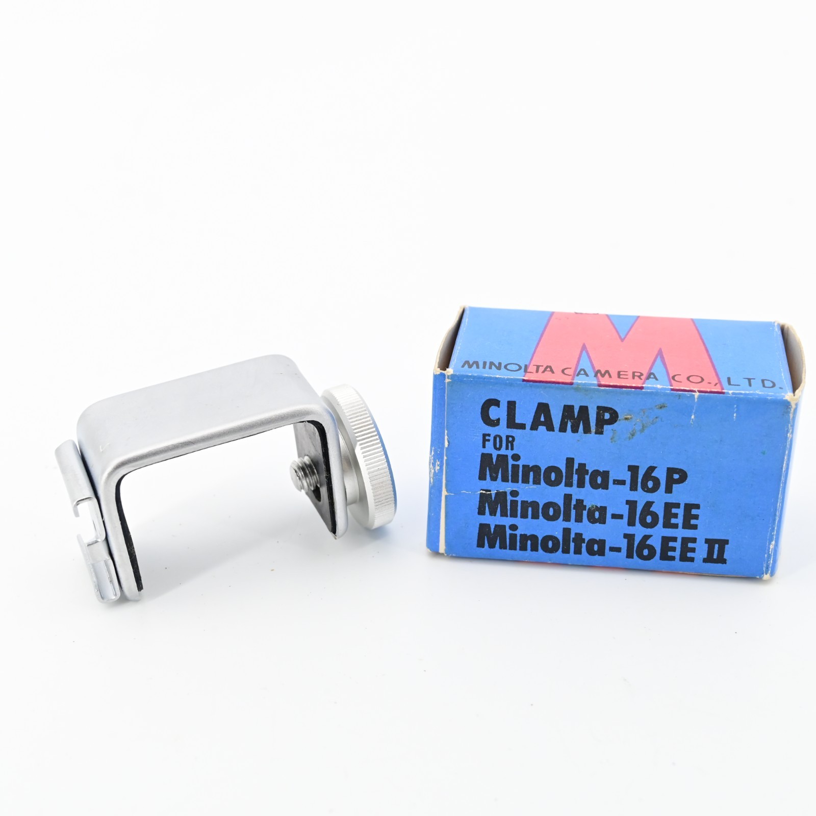 Minolta 16P 16EE 16EE II Clamp Subminiature Camera Accessory Open Box Japan