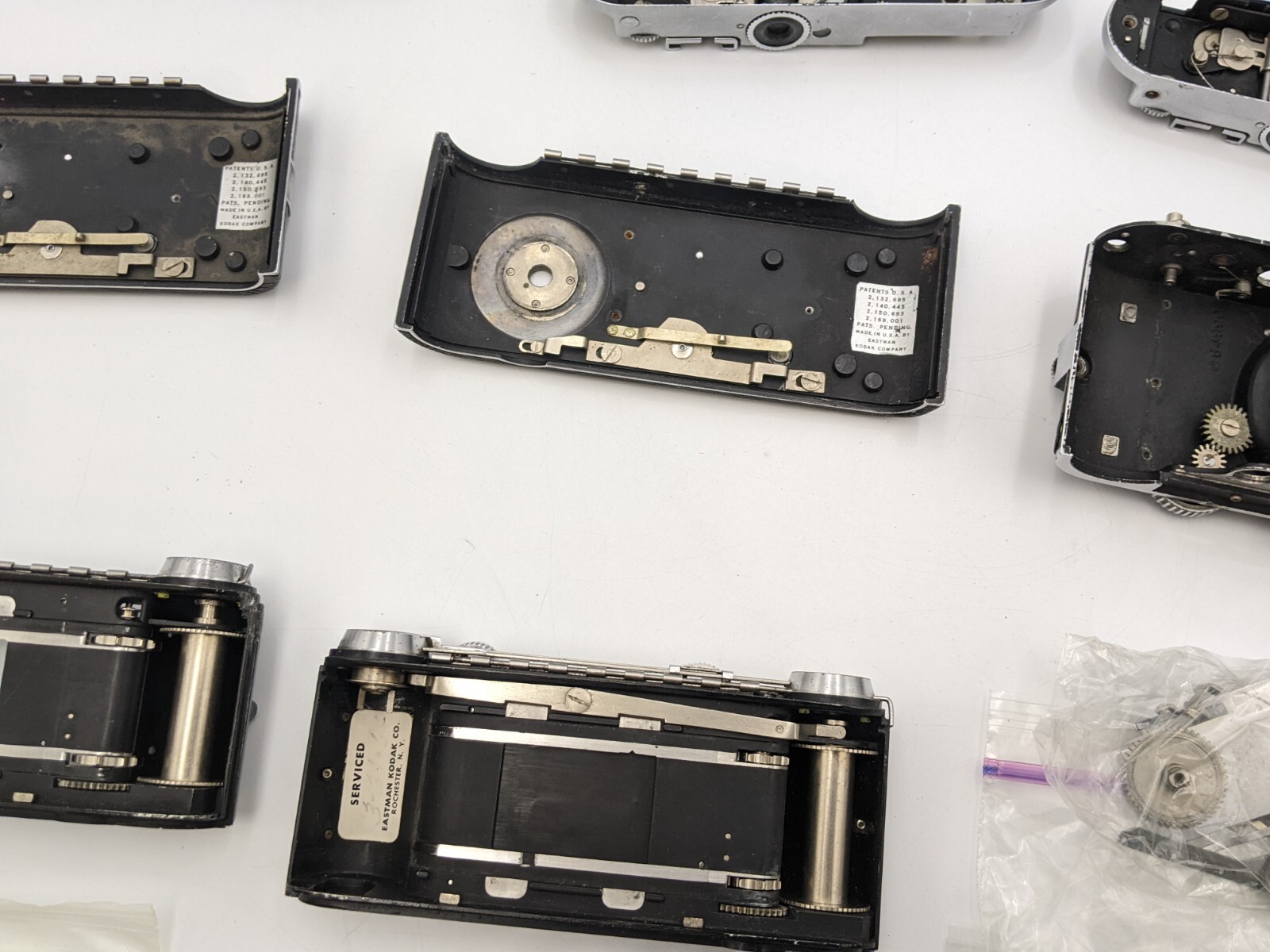 Kodak Ektra 35mm Rangefinder Camera Parts For Refurbish Accessories Vintage