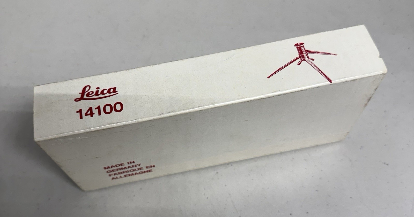 Vintage Leitz Wetzlar Leica 14100 Table Tripod- EMPTY BOX ONLY- Made in Germany