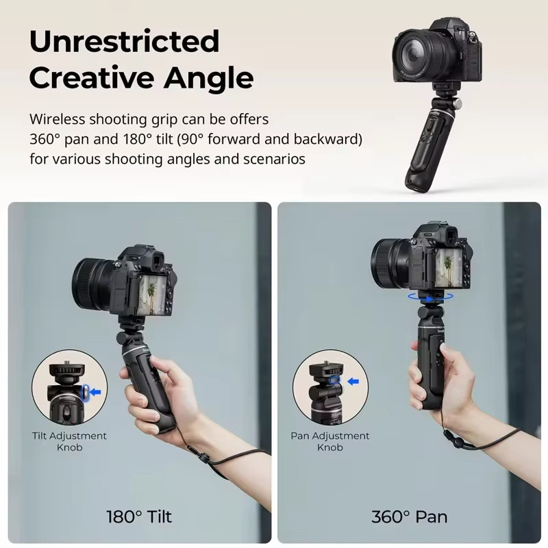 SmallRig SR-RG2 Multifunctional Wireless Shooting Grip for Nikon Canon Sony 14.6