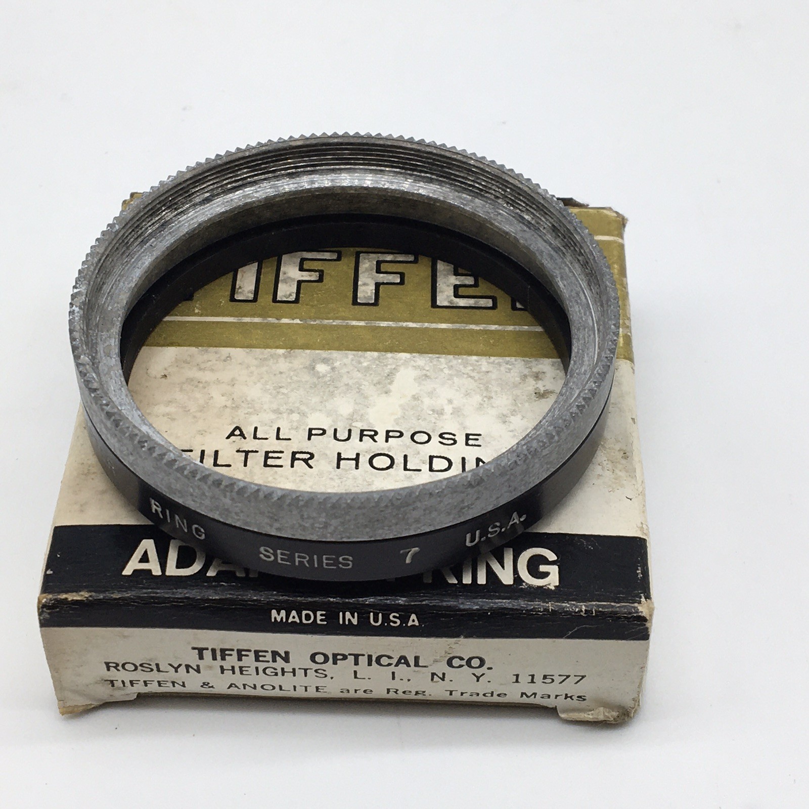 Tiffen Series #7 Adapter Ring 52 M 7 Camera Lens Vintage