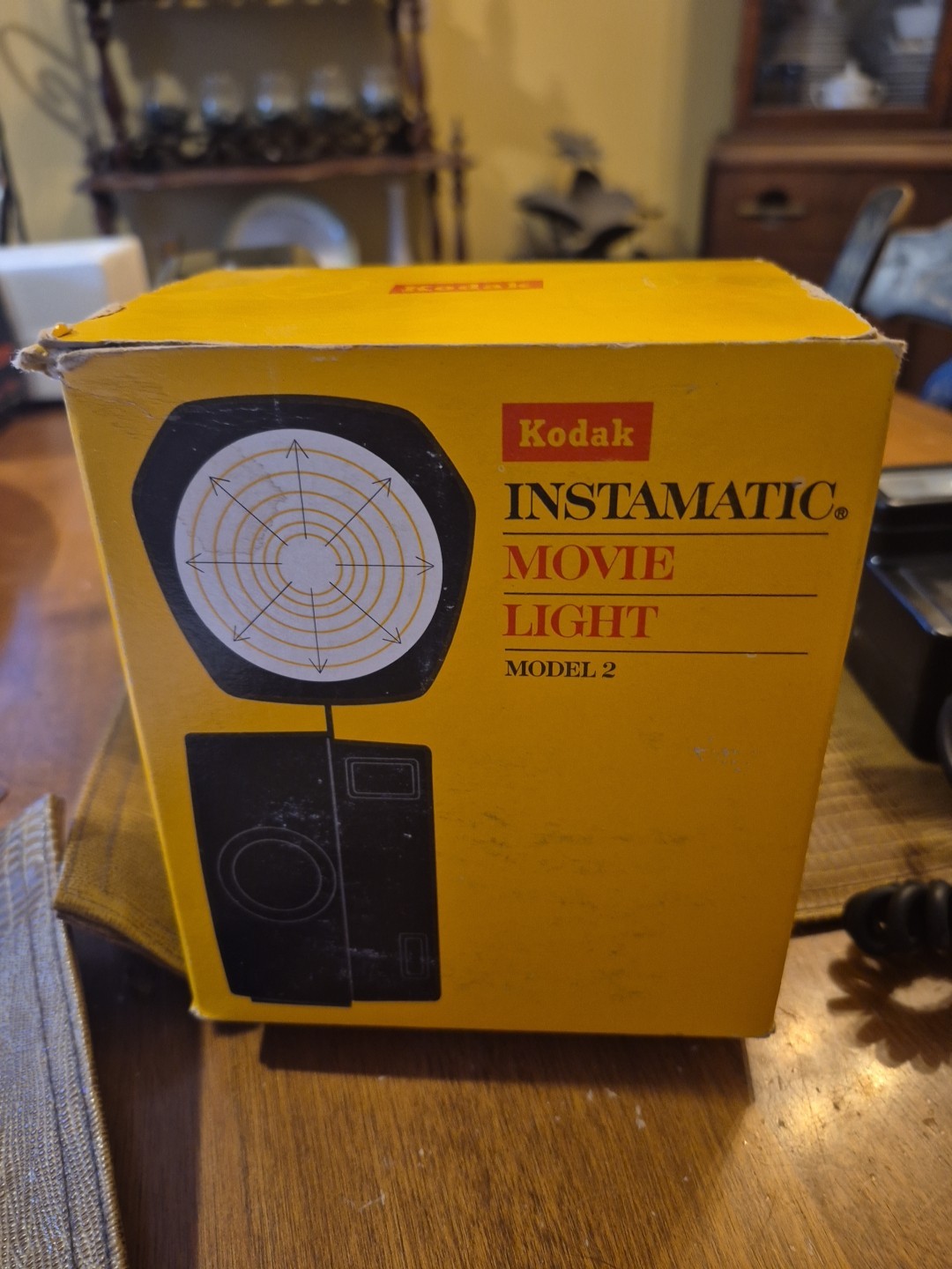 Vintage Kodak Instamatic Movie Light Model 2 No. D376 & Minolta 280 Flash