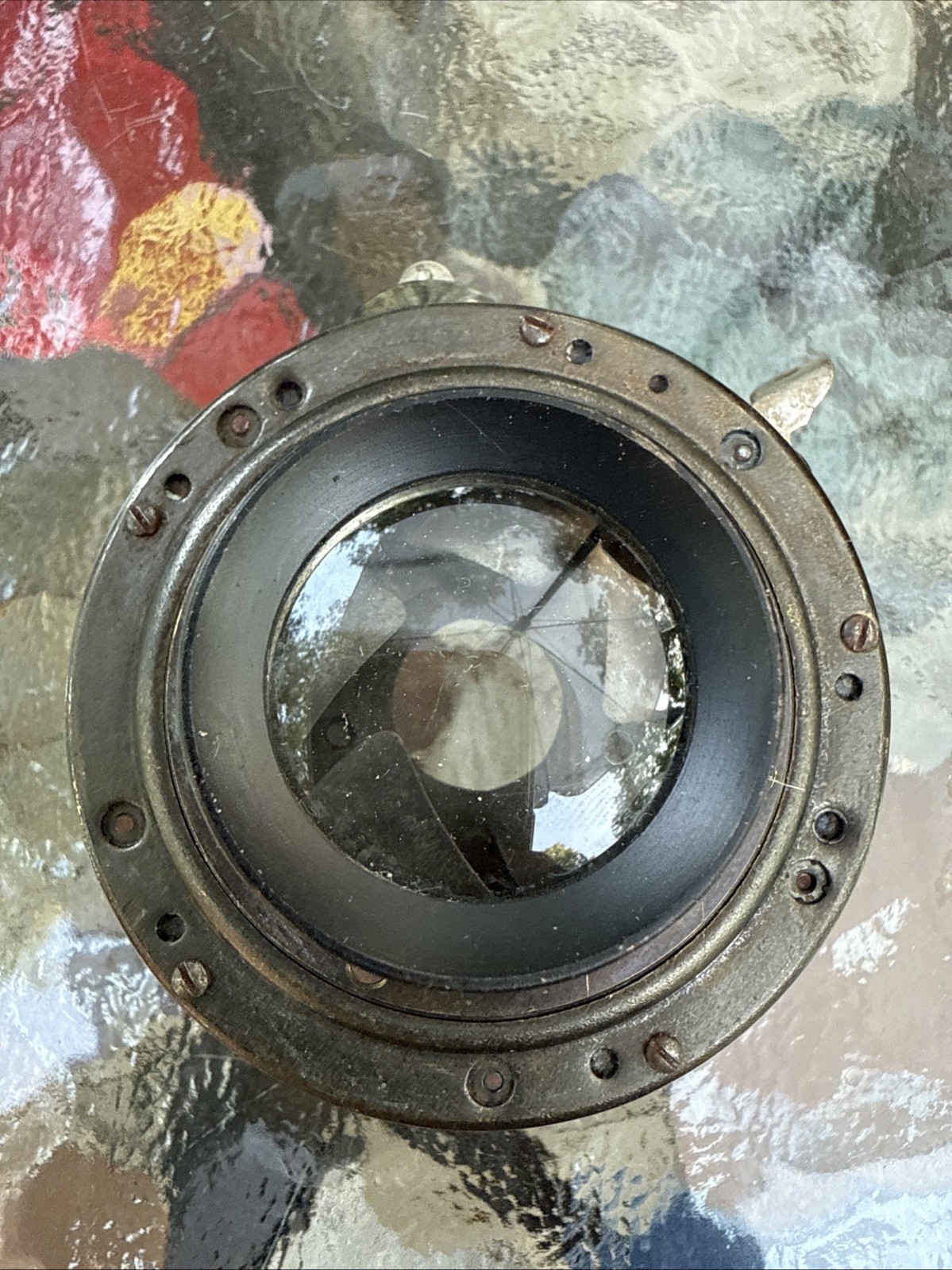 VTG Kodak Ball Bearing Shutter No.1 Autotime Dial Early 1900 Camera Part 2 1/4”
