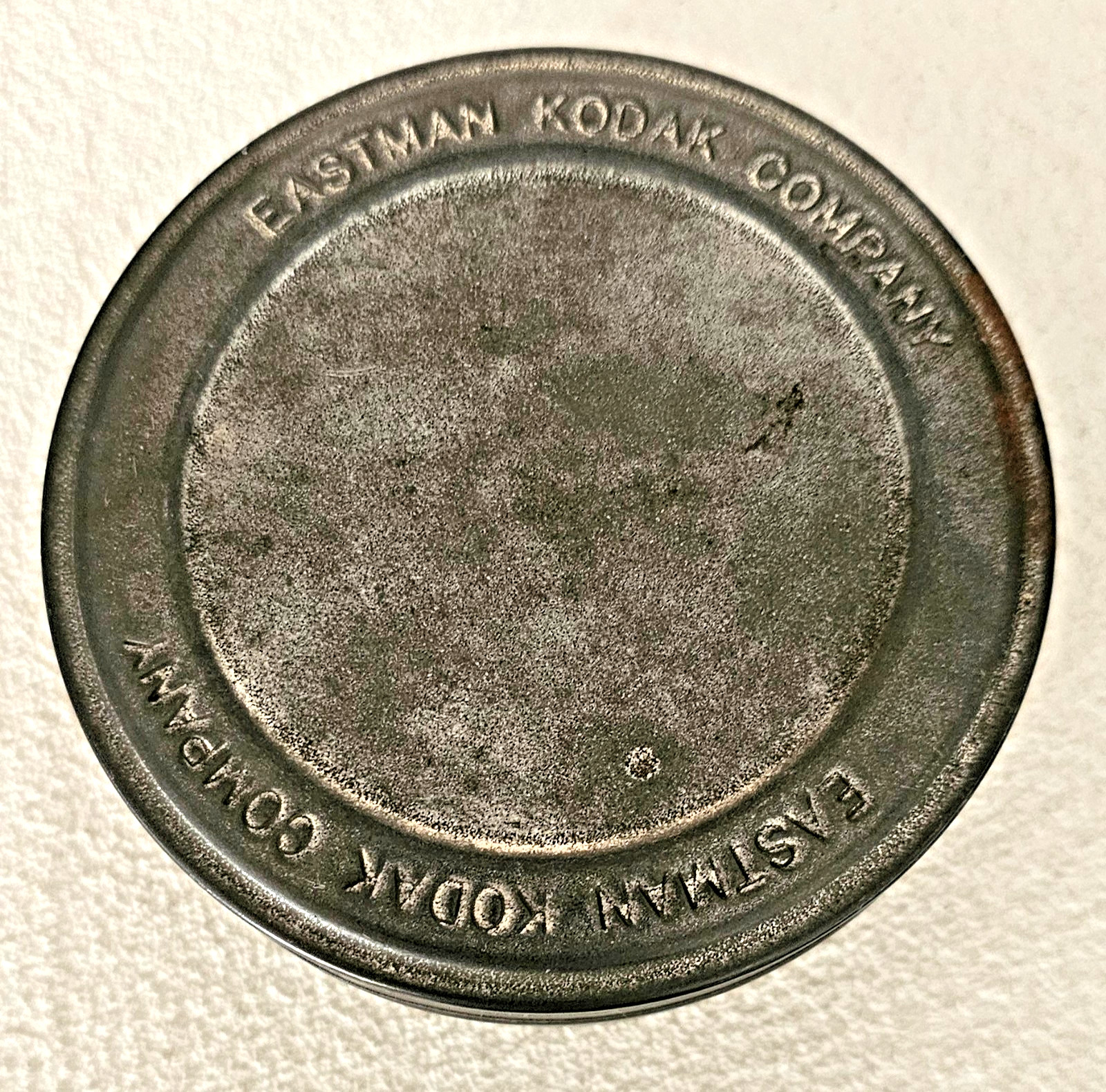 Vintage Eastman Kodak Company 35mm Film Canister / Tin – 4″ Diameter