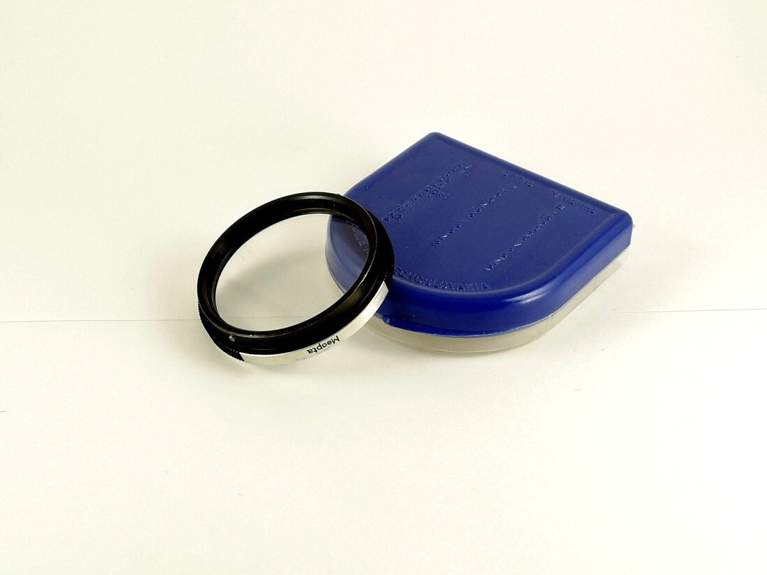 Flexaret UVO B36 Filter Meopta Accessories Bayonet +Right Blue Box Used